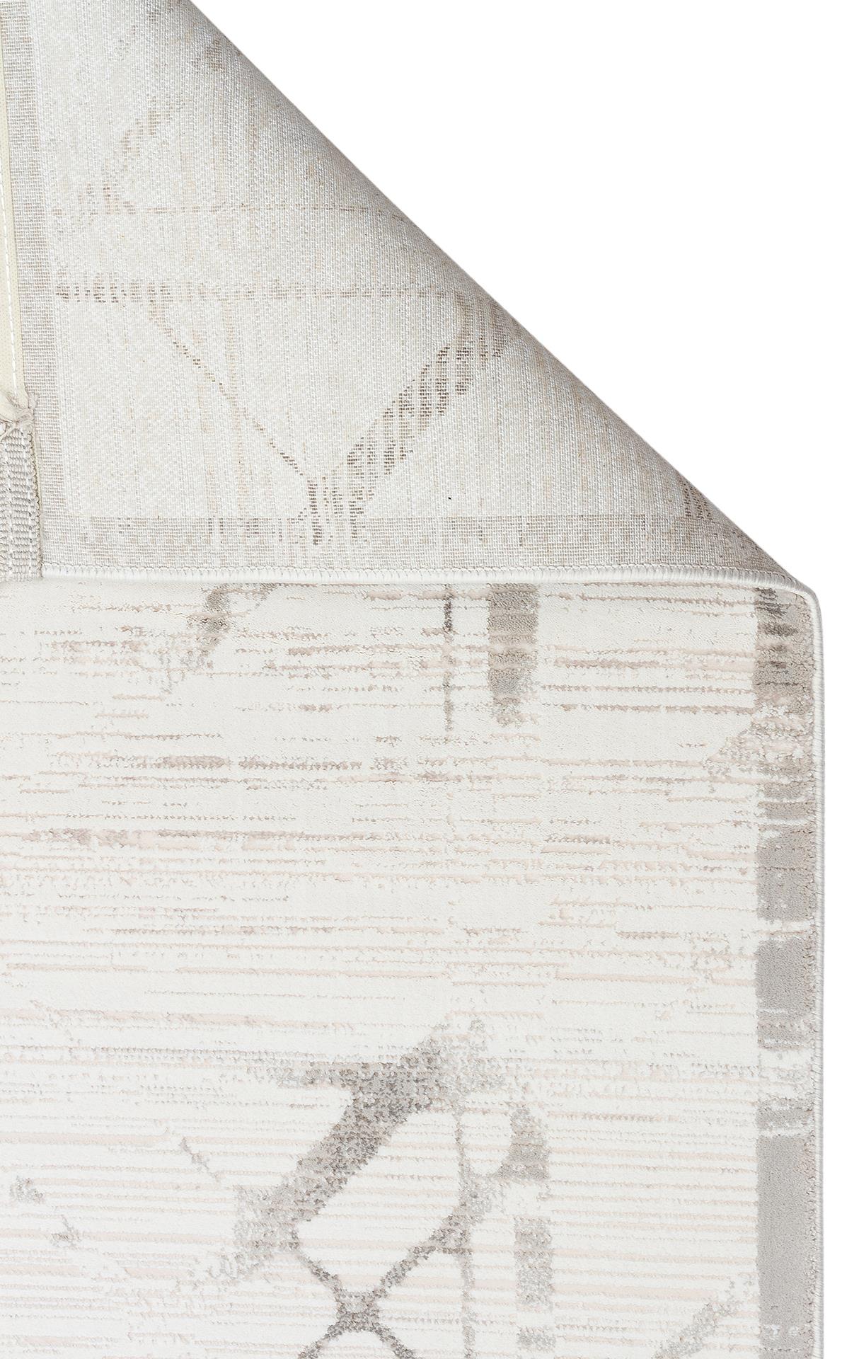 PADONA PDN 02 CREAM GREY Extra Yumuşak Dokulu Sık Dokuma Modern Desenlere Sahip Şık Salon Halısı