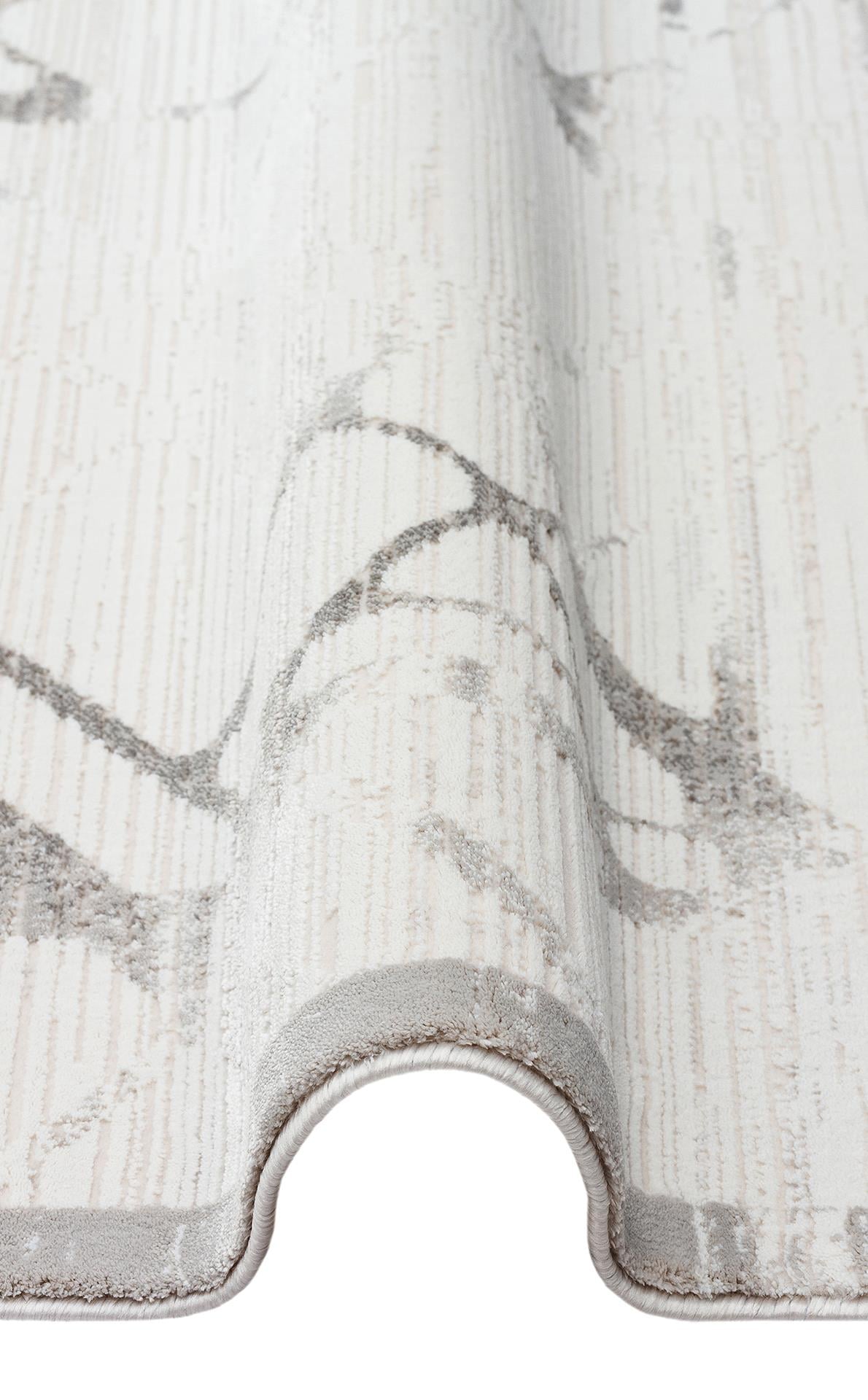 PADONA PDN 02 CREAM GREY Extra Yumuşak Dokulu Sık Dokuma Modern Desenlere Sahip Şık Salon Halısı
