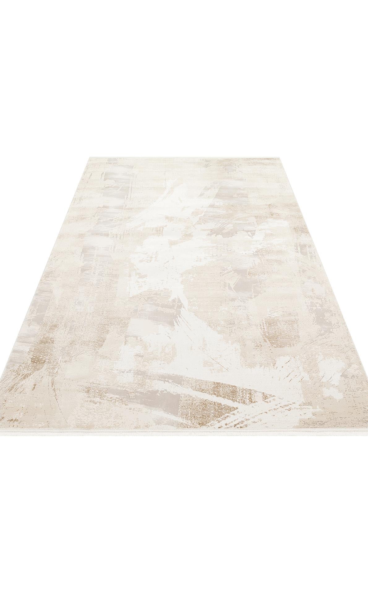 PADONA PDN 06 BEIGE GREY Extra Yumuşak Dokulu Sık Dokuma Modern Desenlere Sahip Şık Salon Halısı