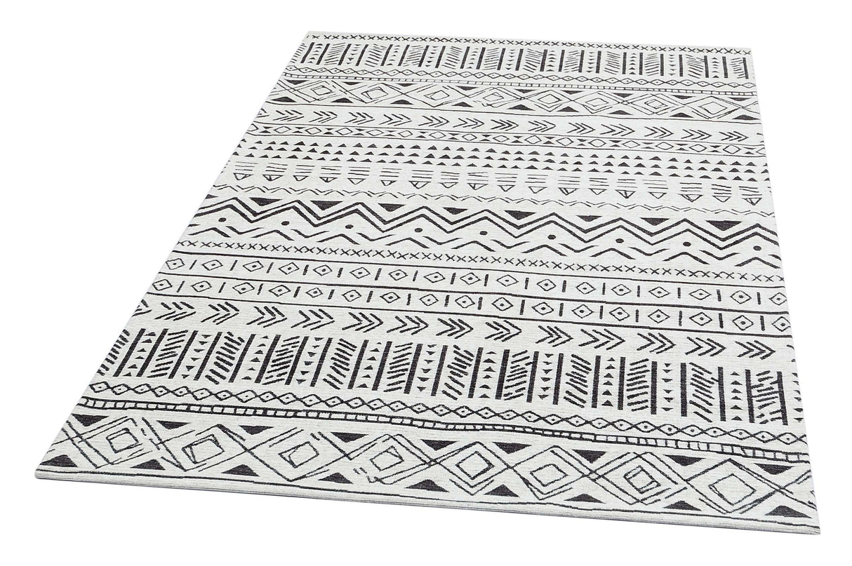 PALMA PM 02 GREY D.GREY Hav Toz Vermez Modern Dokuma Kilim