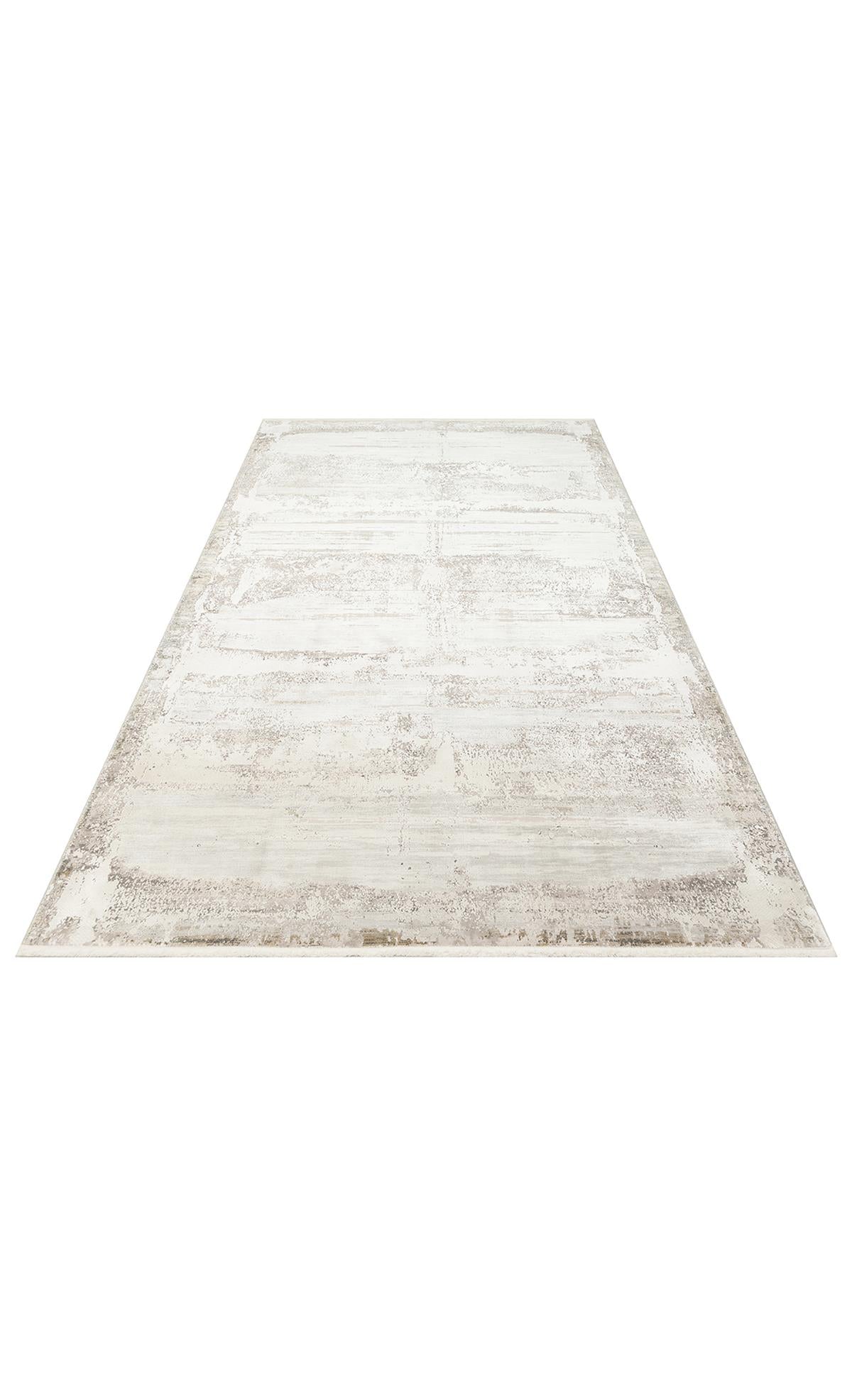 PALMIRA PLM 02 CREAM GREY Yüksek Kaliteli Sık Dokuma Modern Salon Halısı