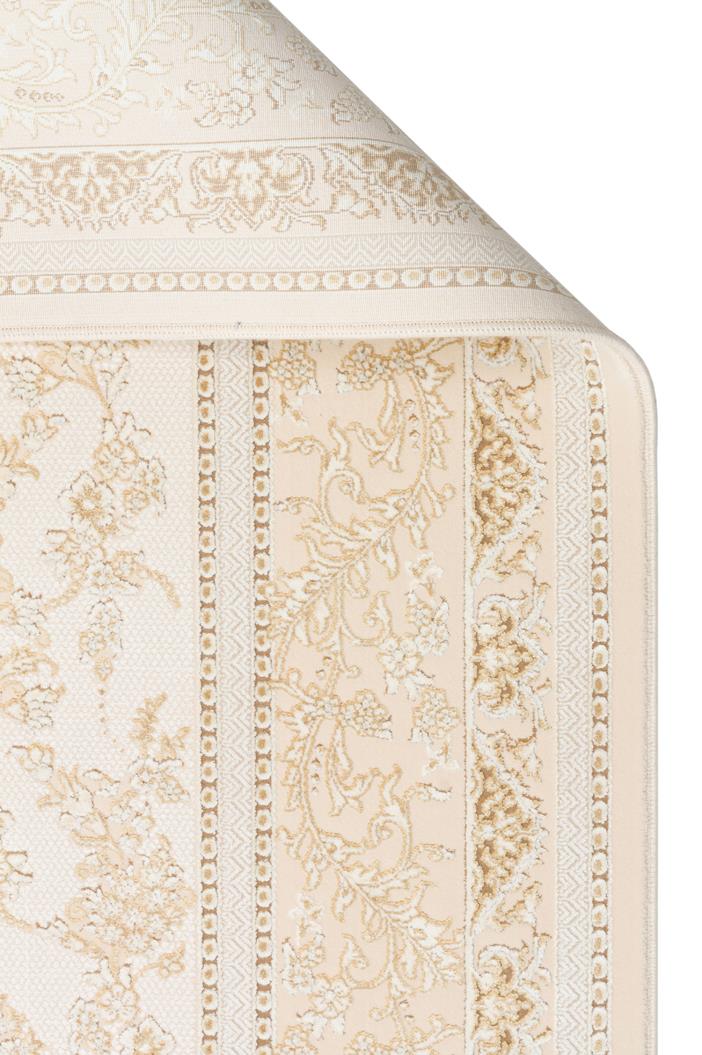 PALMIRA PLM 09 CREAM GOLD Yüksek Kaliteli Sık Dokuma Modern Salon Halısı