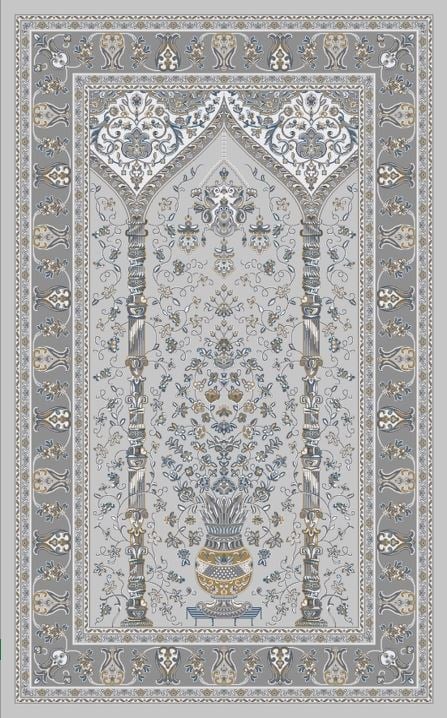 PALMIRA SECCADE PLM SCD 02 LIGHT GREY Yüksek Kaliteli Sık Dokuma Modern Seccade