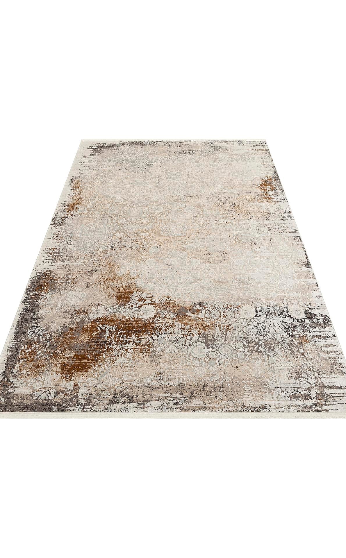 PALMIRA XW PLM 06 BEIGE XW Yüksek Kaliteli Sık Dokuma Modern Salon Halısı