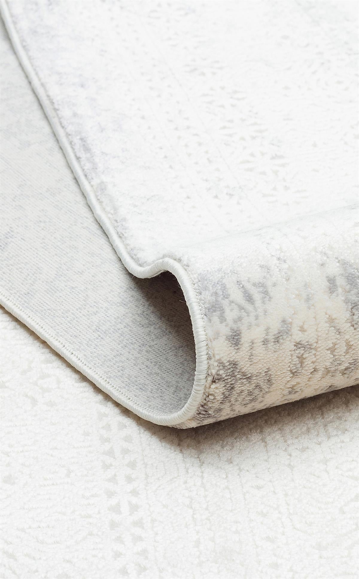 PASSAGE PLZ 03 CREAM GREY Yumuşak Tuşeli Sık Dokuma Modern Halı