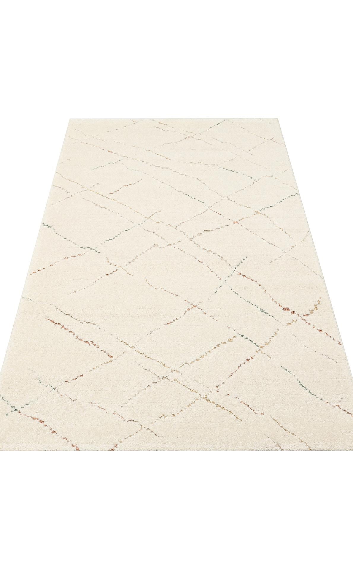 PICCOLO PCL 05 CREAM MULTY Pastel Renkli Hav ve Toz Vermeyen Çocuk Halısı