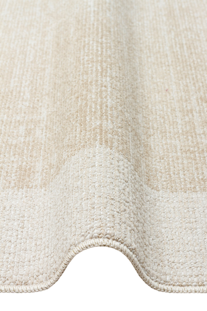 SAHARA SHA 01 CREAM BEIGE Hav Toz Vermez Yumuşak Tuşeli Modern Makine Halısı
