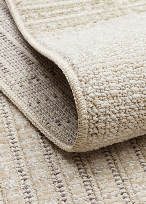 SAHARA SHA 02 CREAM GREEN Hav Toz Vermez Yumuşak Tuşeli Modern Makine Halısı