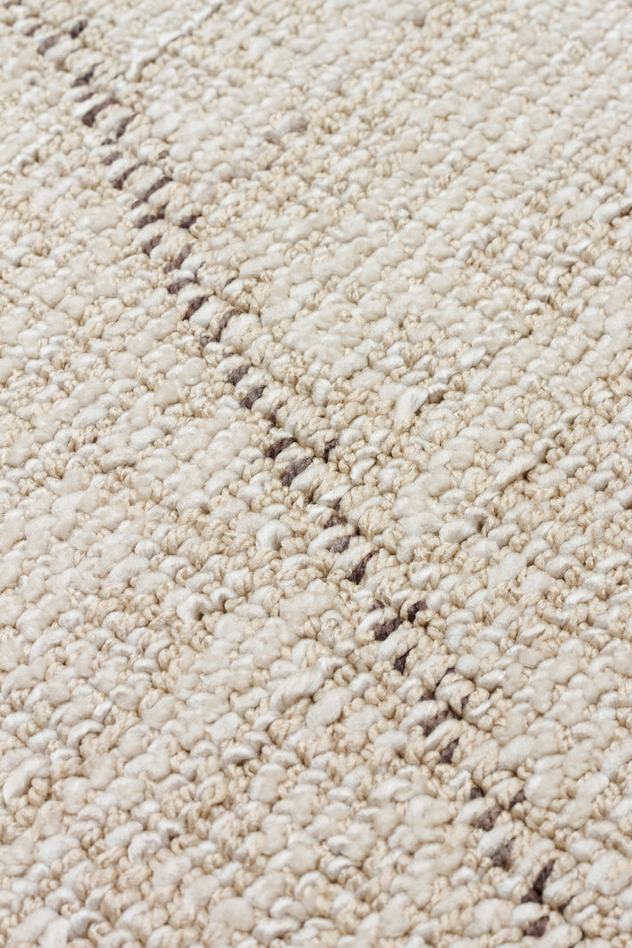 SAHARA SHA 03 CREAM GREY Hav Toz Vermez Yumuşak Tuşeli Modern Makine Halısı