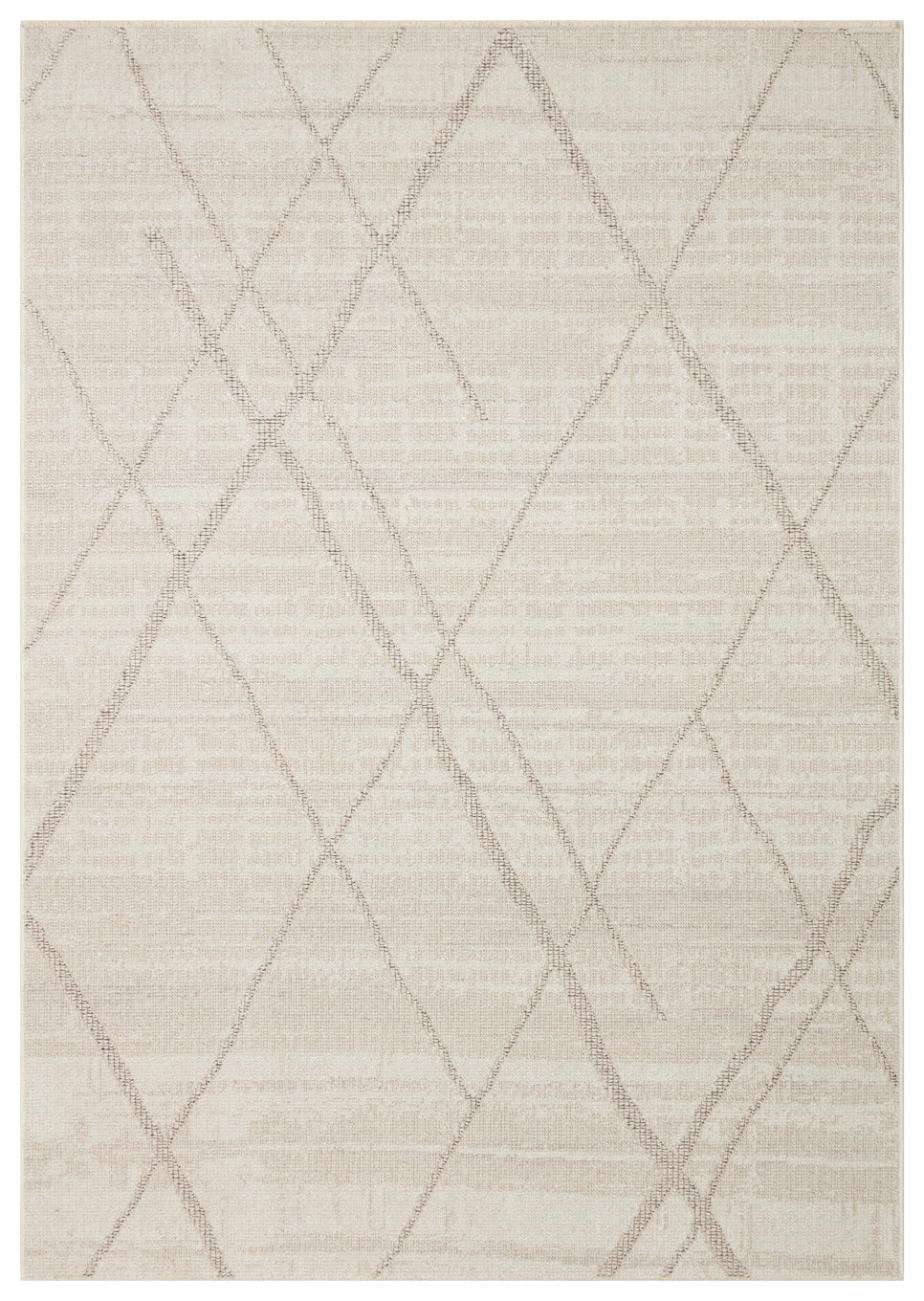 SAHARA SHA 03 CREAM GREY Hav Toz Vermez Yumuşak Tuşeli Modern Makine Halısı