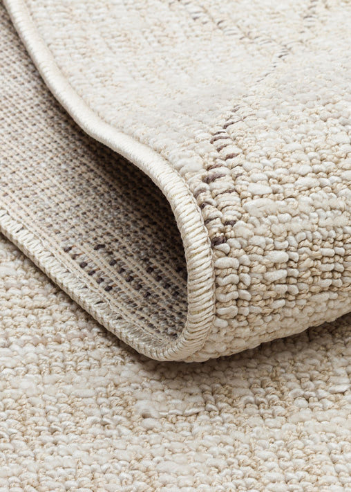 SAHARA SHA 03 CREAM GREY Hav Toz Vermez Yumuşak Tuşeli Modern Makine Halısı