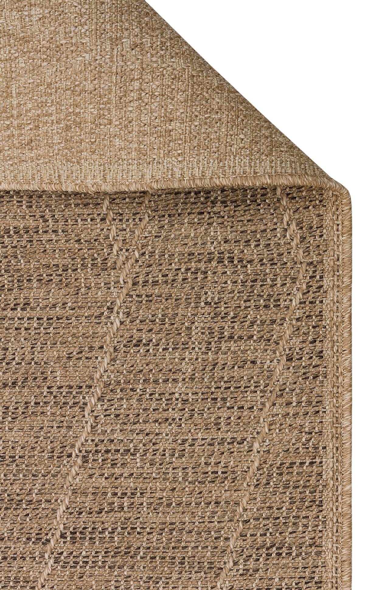 SALDA SLD 03 NATURAL Güneş Işığı ve Suya Dayanıklı Jüt Görünümlü Sisal Halı