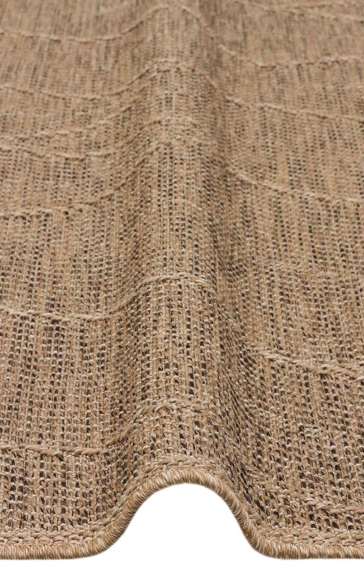 SALDA SLD 03 NATURAL Güneş Işığı ve Suya Dayanıklı Jüt Görünümlü Sisal Halı