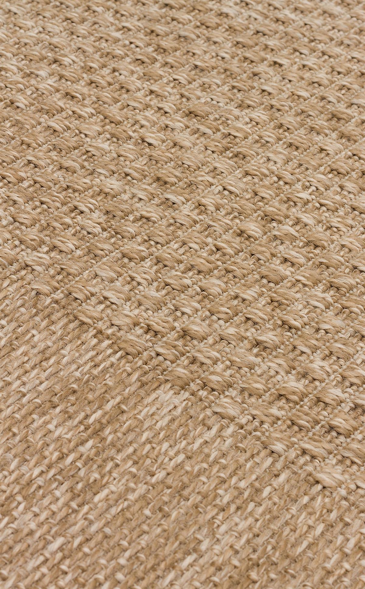 SALDA SLD 06 NATURAL Güneş Işığı ve Suya Dayanıklı Jüt Görünümlü Sisal Halı