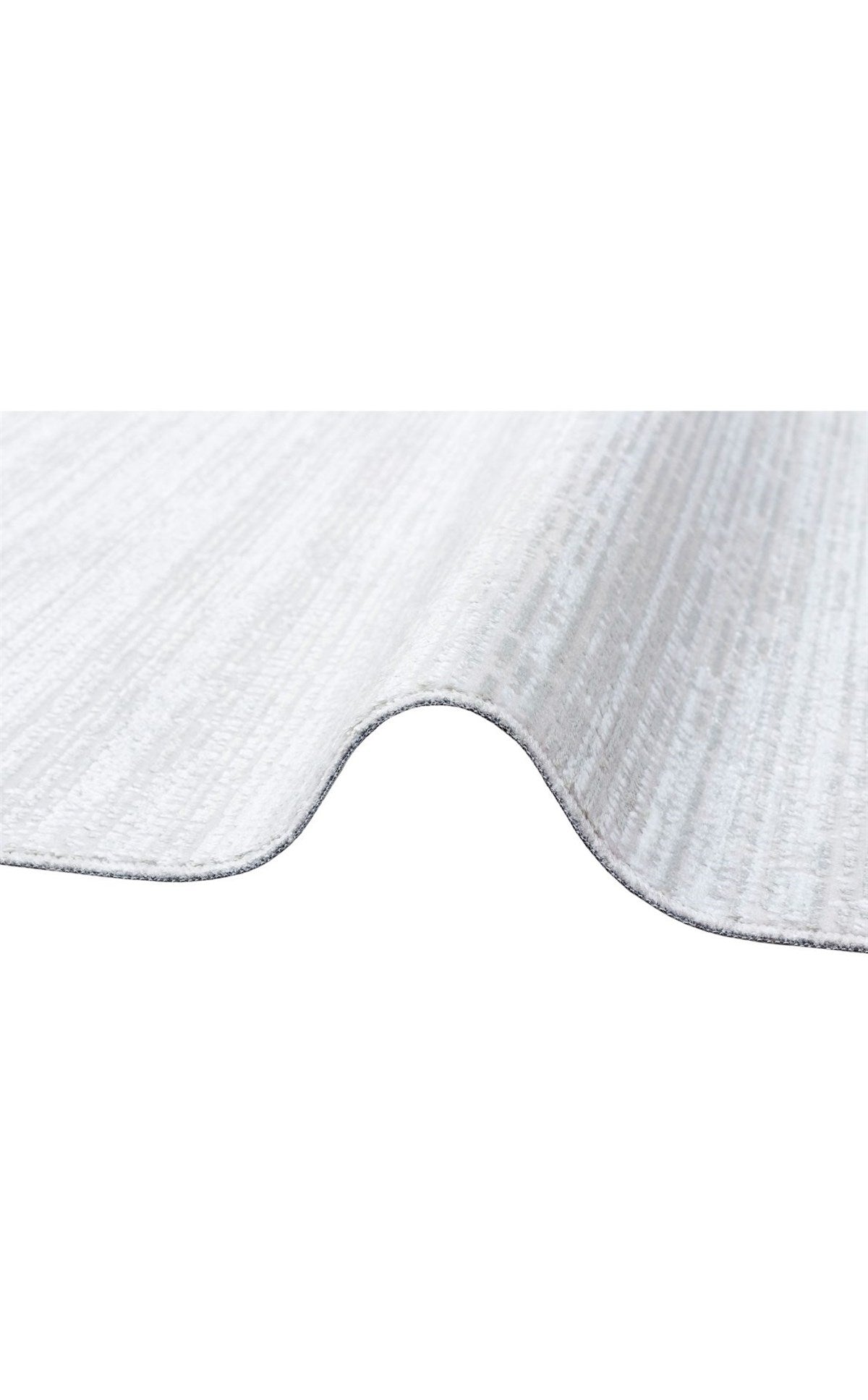SATEEN ST 09 GREY XW Hav Toz Vermez Yıkanabilir Kaymaz İnce Dokuma Modern Halı