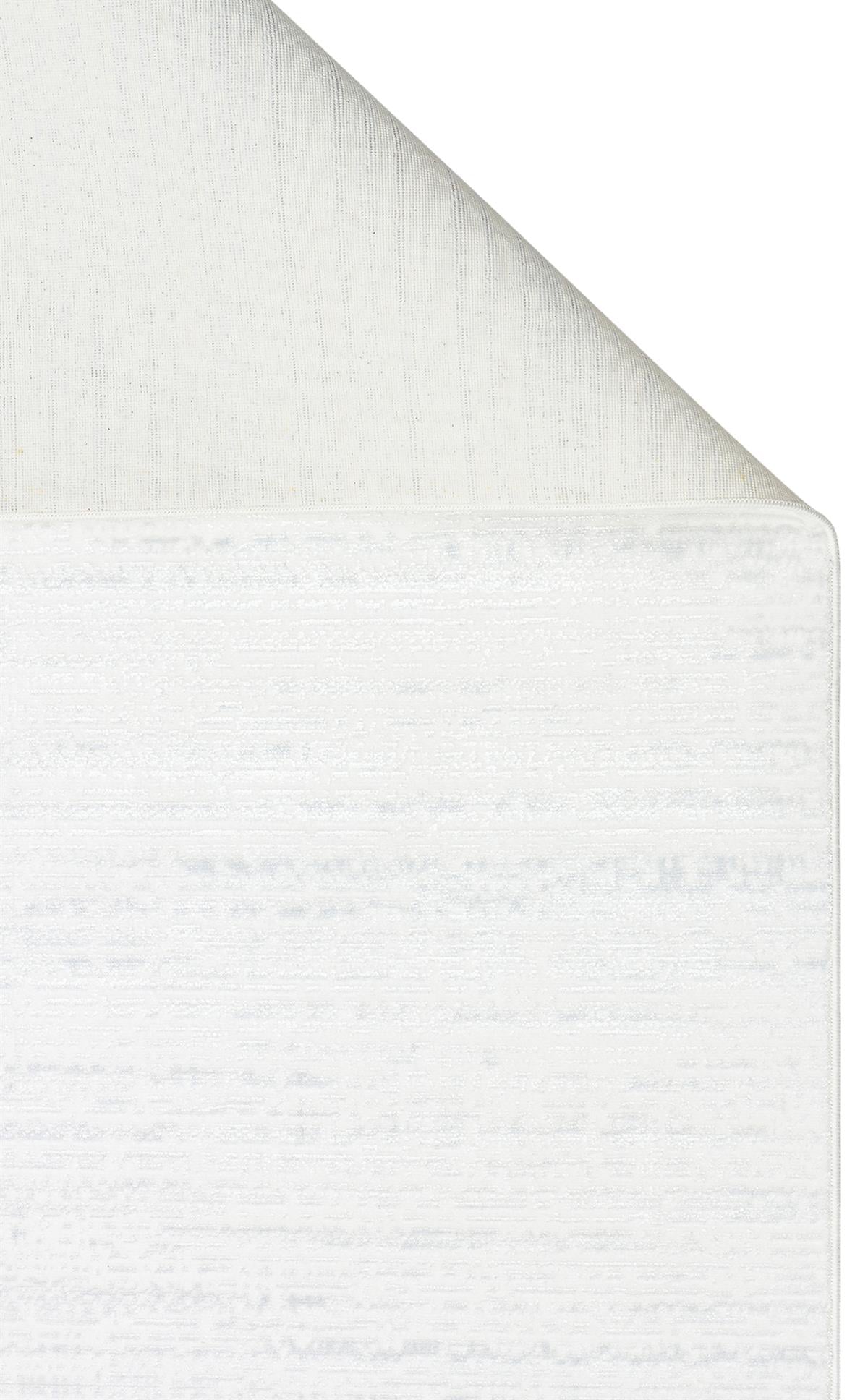 SATEEN ST 101 CREAM XW Hav Toz Vermez Yıkanabilir Kaymaz İnce Dokuma Modern Halı