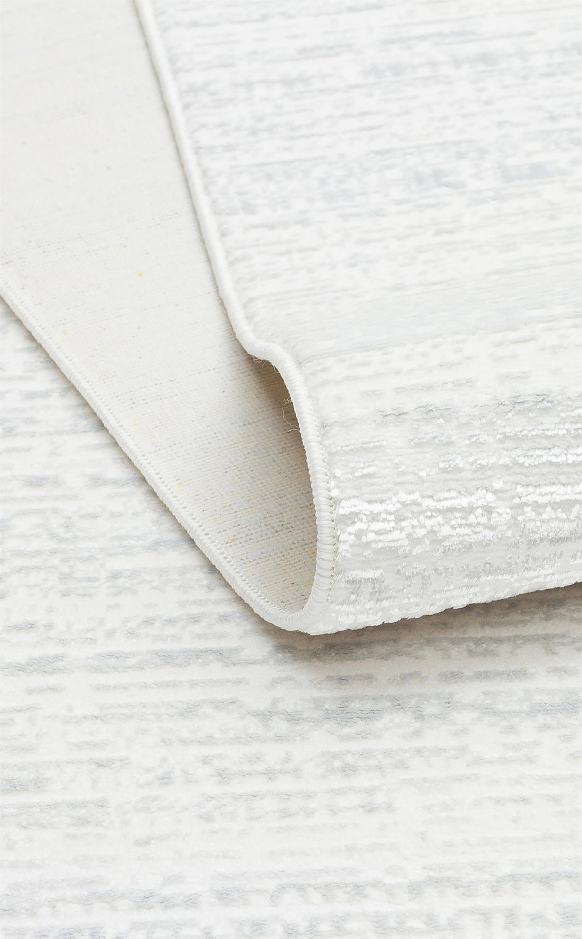 SATEEN ST 101 CREAM XW Hav Toz Vermez Yıkanabilir Kaymaz İnce Dokuma Modern Halı