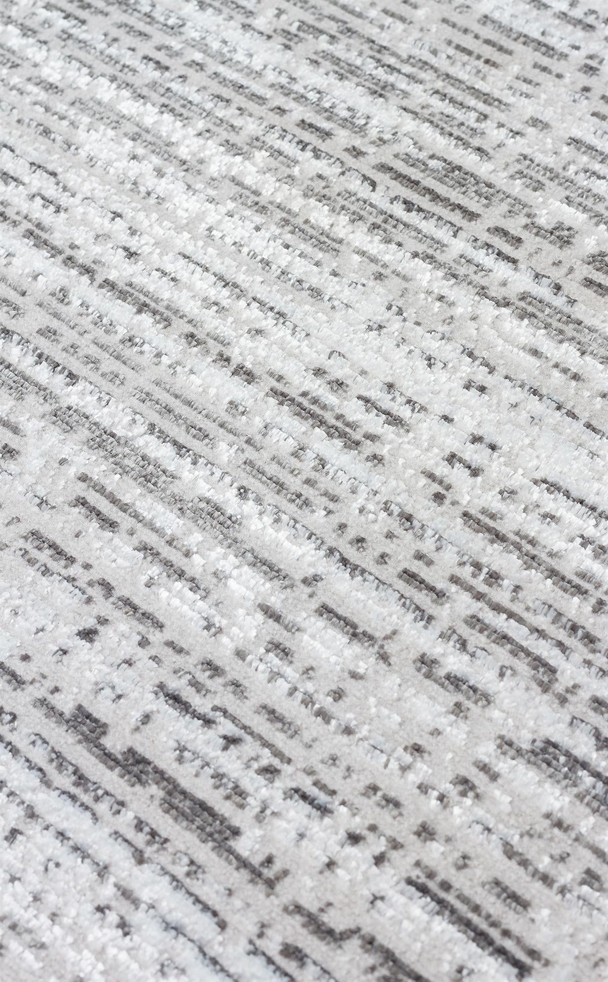 SATEEN ST 101 D.GREY XW Hav Toz Vermez Yıkanabilir Kaymaz İnce Dokuma Modern Halı