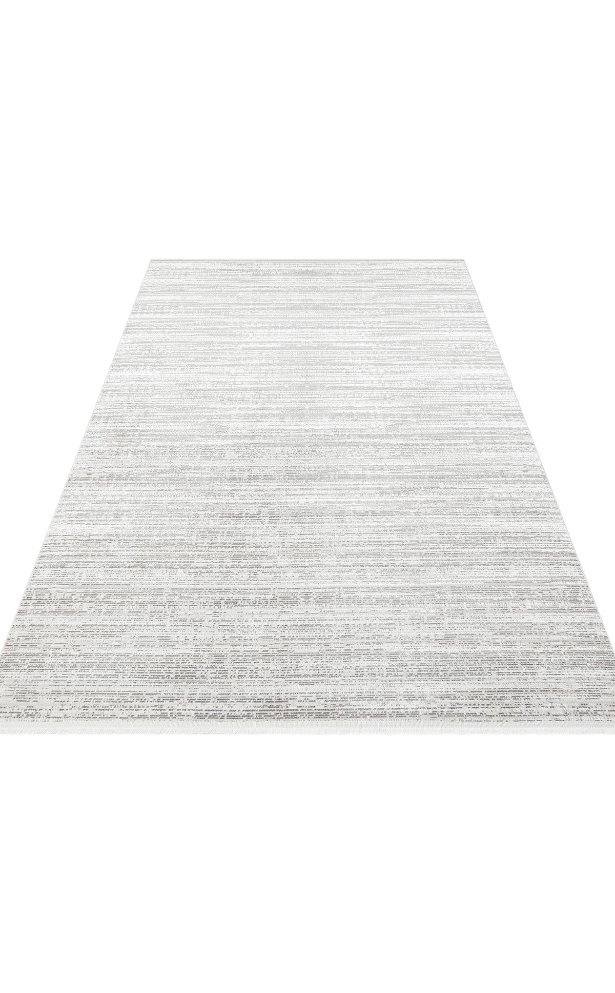 SATEEN ST 101 D.GREY XW Hav Toz Vermez Yıkanabilir Kaymaz İnce Dokuma Modern Halı