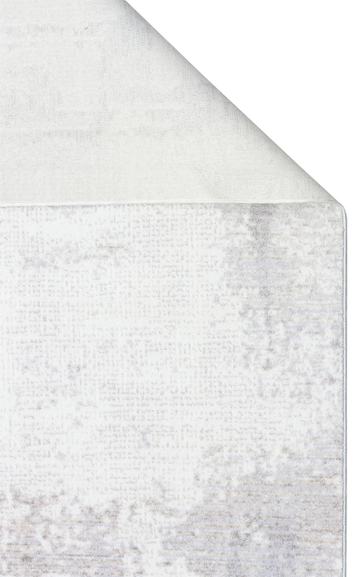 SATEEN ST 106 CREAM BEIGE Yıkanabilir Kaymaz Tabanlı Hav Vermez Sık Dokuma Modern Halı