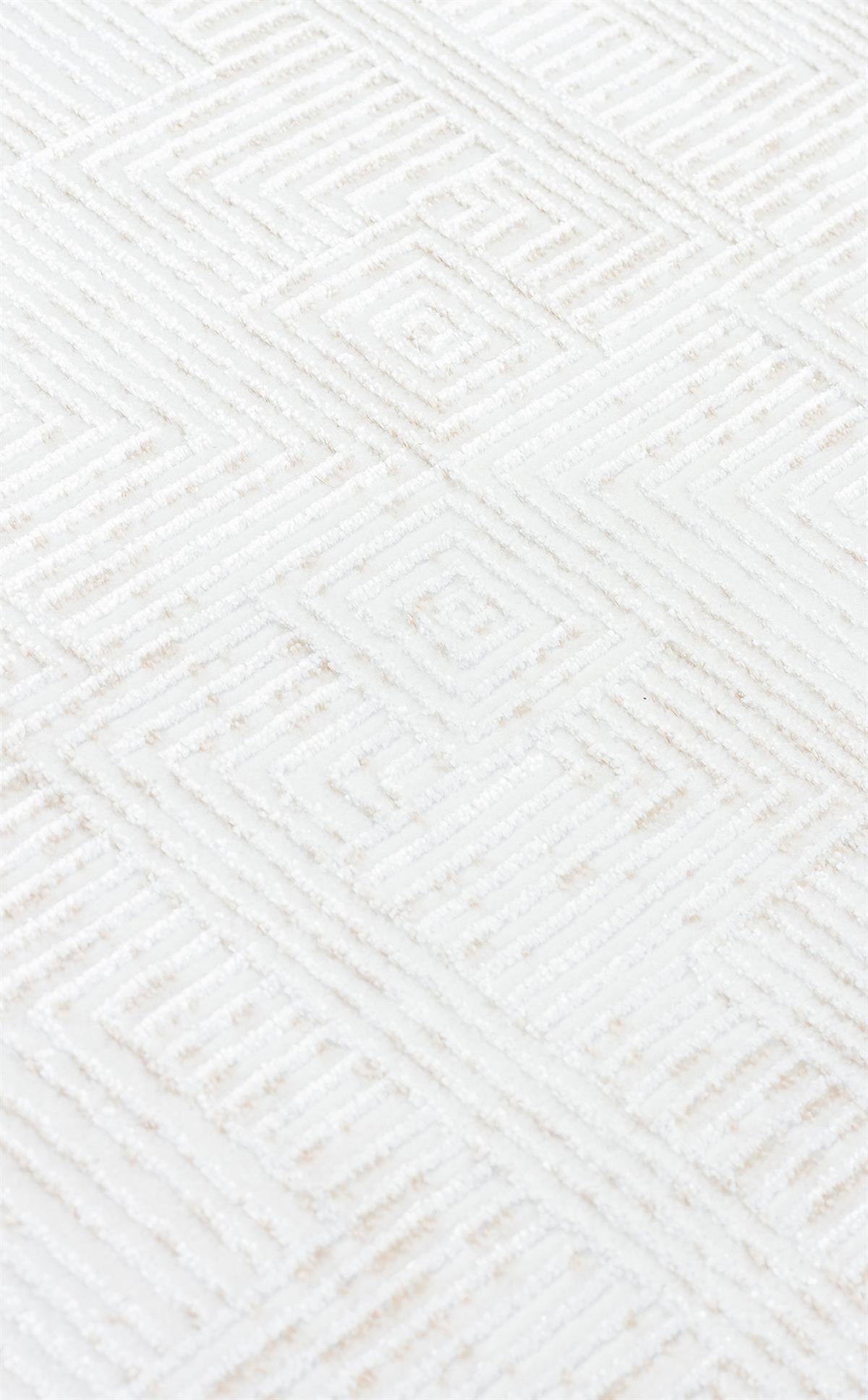 SATEEN ST 109 CREAM BEIGE Yıkanabilir Kaymaz Tabanlı Hav Vermez Sık Dokuma Modern Halı