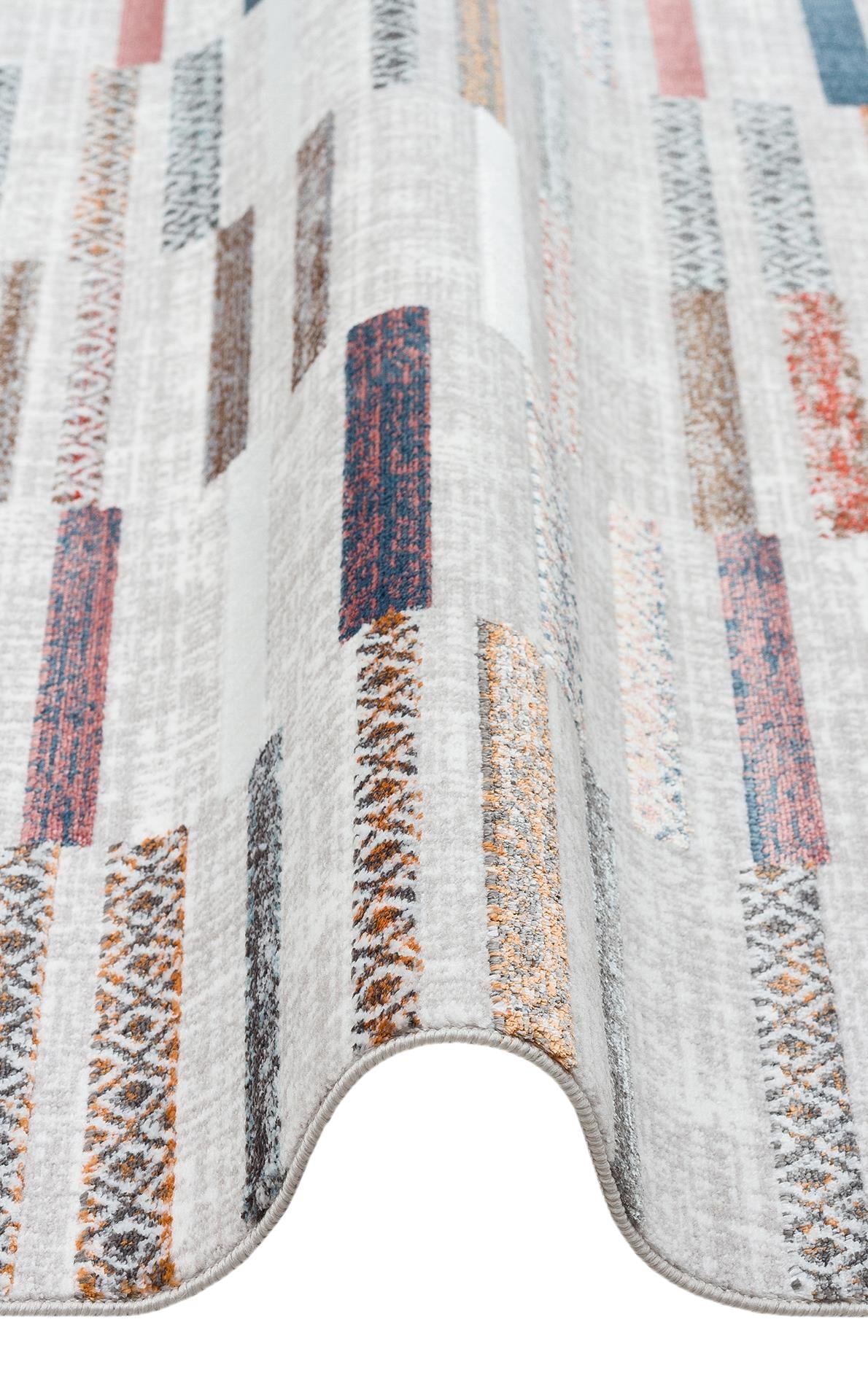SATEEN ST 110 MULTY XW Yıkanabilir Kaymaz Tabanlı Hav Vermez Sık Dokuma Modern Halı