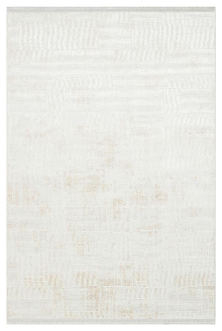 SATEEN ST 23 CREAM XW Hav Toz Vermez Yıkanabilir Kaymaz İnce Dokuma Modern Halı