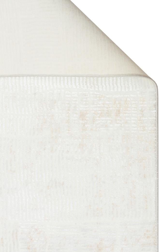 SATEEN ST 23 CREAM XW Hav Toz Vermez Yıkanabilir Kaymaz İnce Dokuma Modern Halı