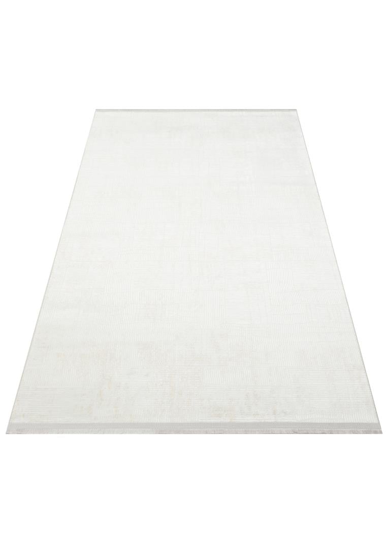 SATEEN ST 23 CREAM XW Hav Toz Vermez Yıkanabilir Kaymaz İnce Dokuma Modern Halı