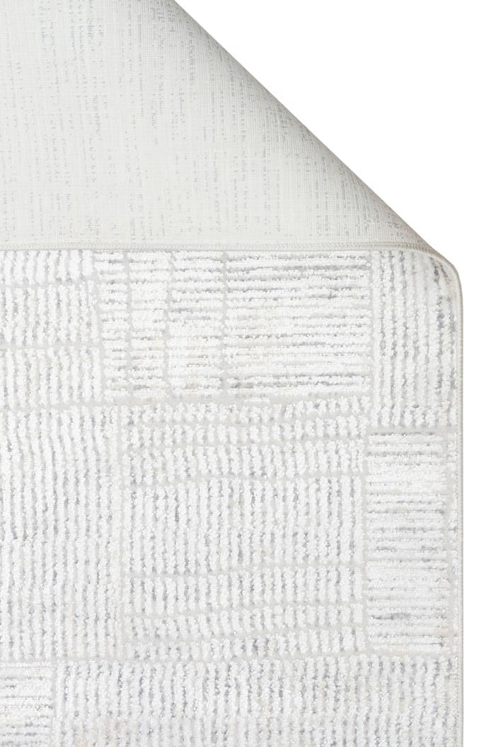 SATEEN ST 23 GREY XW Hav Toz Vermez Yıkanabilir Kaymaz İnce Dokuma Modern Halı