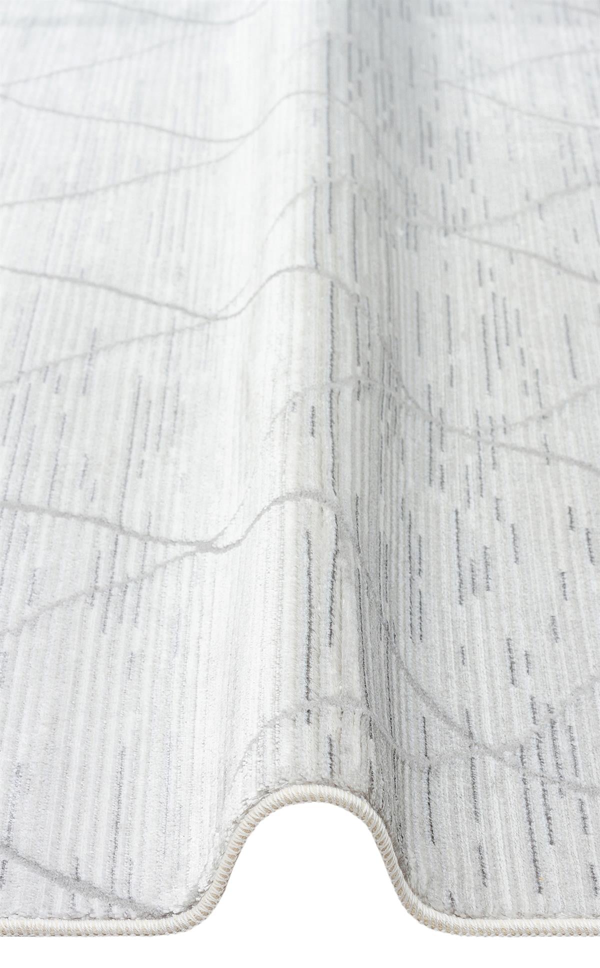 SATEEN LUX ST 908 GREY Hav Toz Vermez Modern Halı