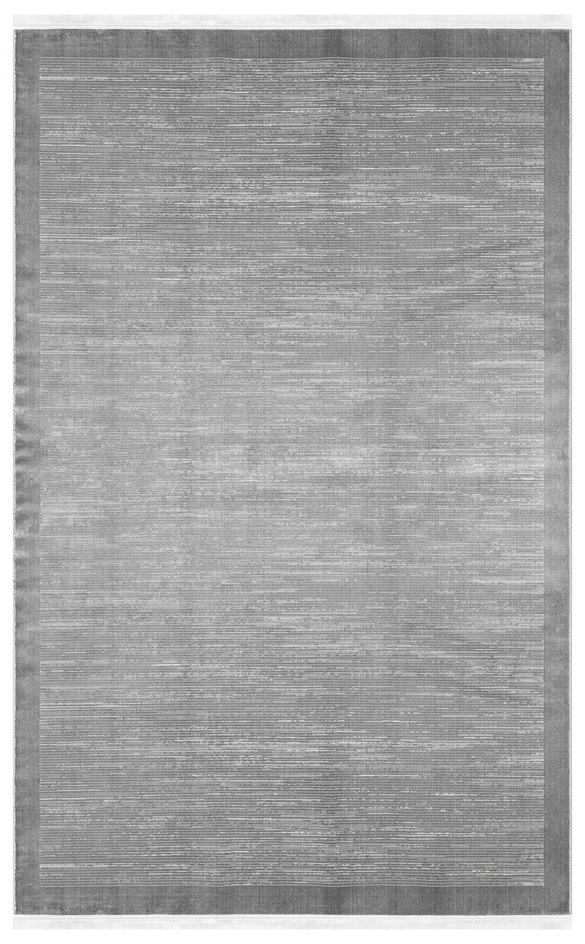 SATEEN LUX ST 909 D.GREY Hav Toz Vermez Modern Halı