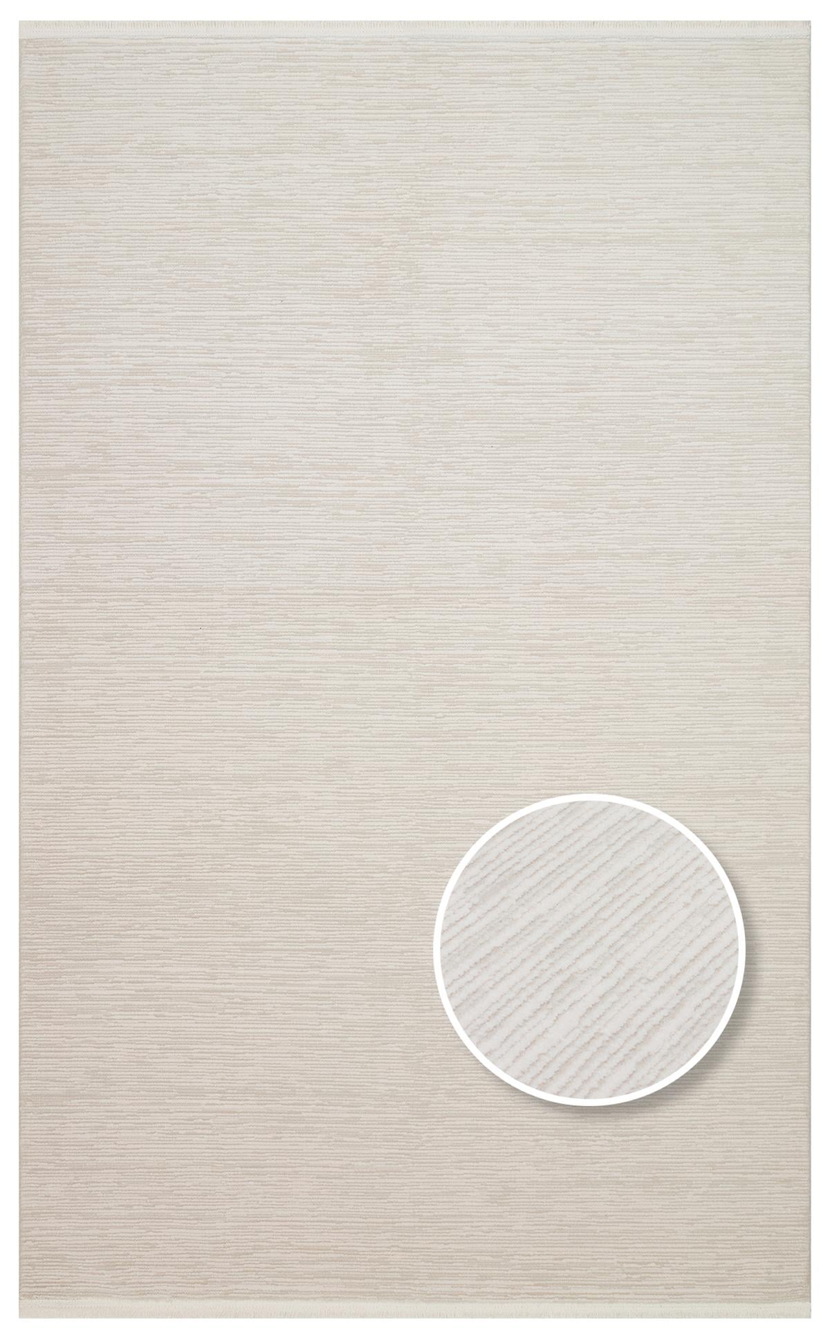 SHADE SHD PLAIN CREAM Sade ve Modern Akrilik Makine Halısı