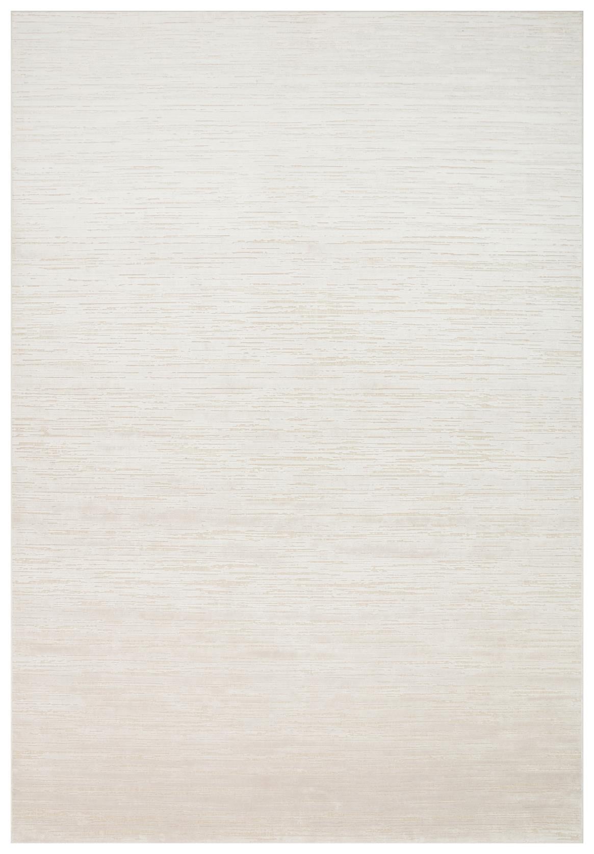 SIERRA SR 01 BEIGE WHITE Yüksek Alçak Oyma Dokuya Sahip Sık Dokuma Modern Salon Halısı