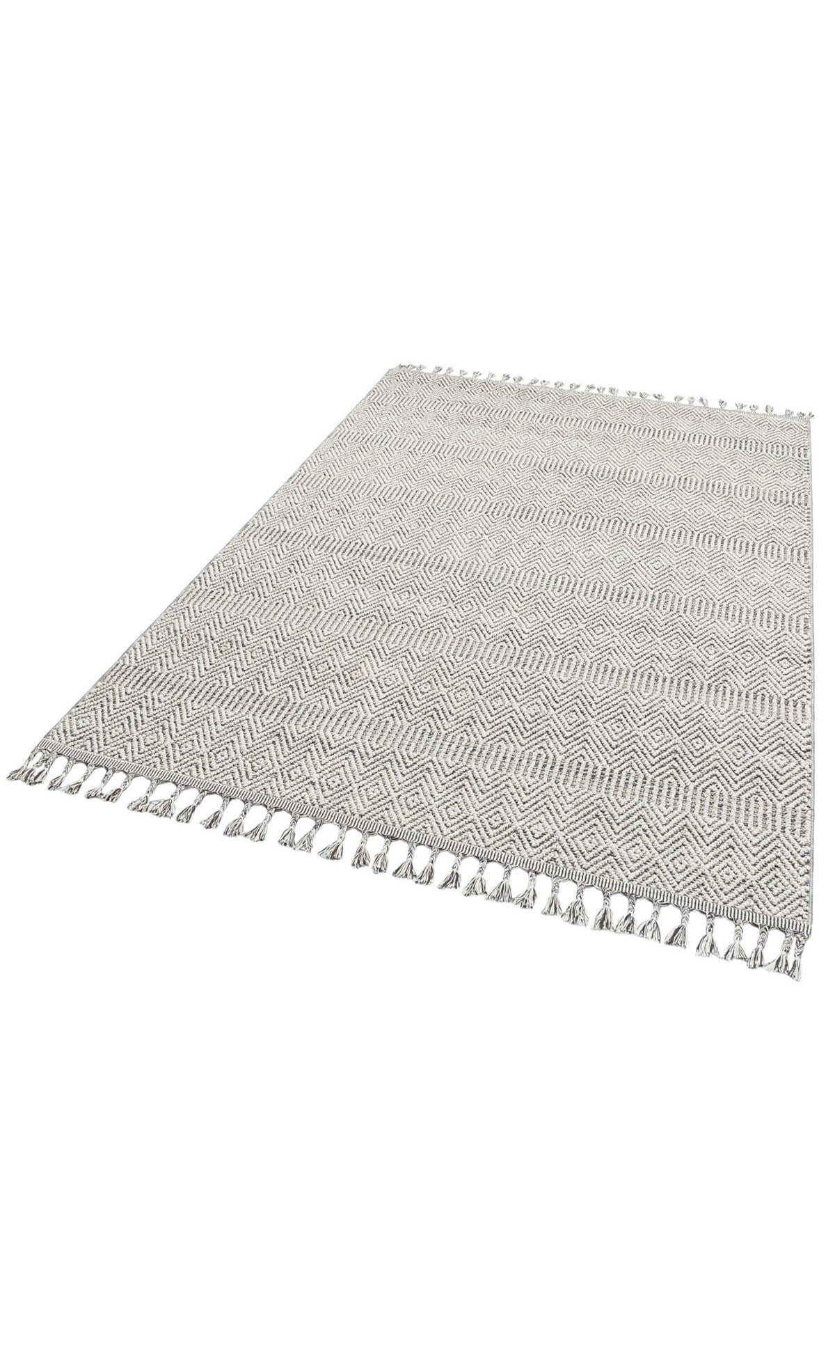 SOHO SH 01 GREY Hav Toz Vermez Hasır Dokuma Modern Makine Halısı