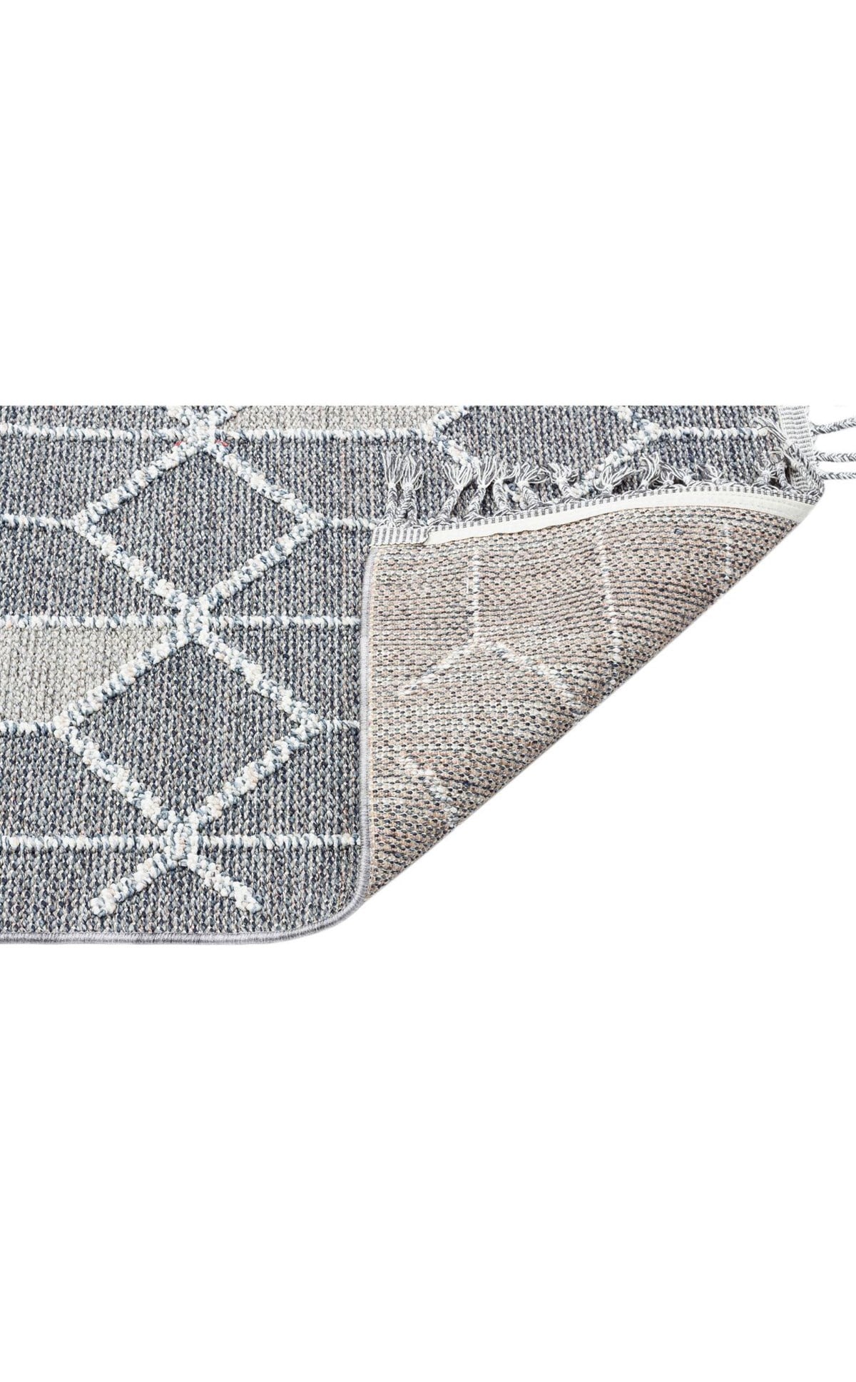 SOHO SH 03 GREY Hav Toz Vermez Hasır Dokuma Modern Makine Halısı