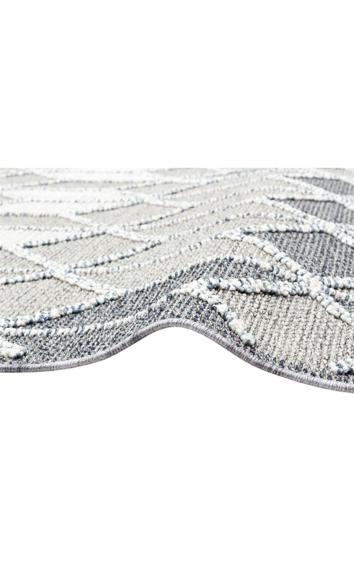 SOHO SH 03 GREY Hav Toz Vermez Hasır Dokuma Modern Makine Halısı