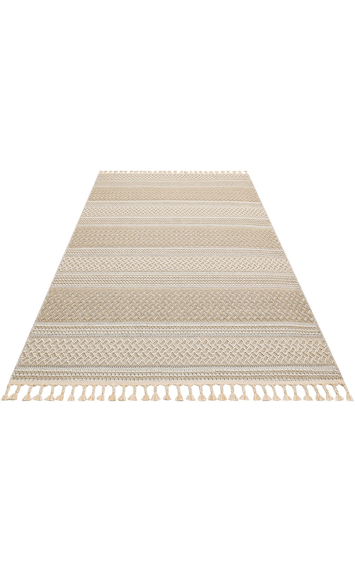 SOHO SH 05 BEIGE Hav Toz Vermez Hasır Dokuma Modern Makine Halısı
