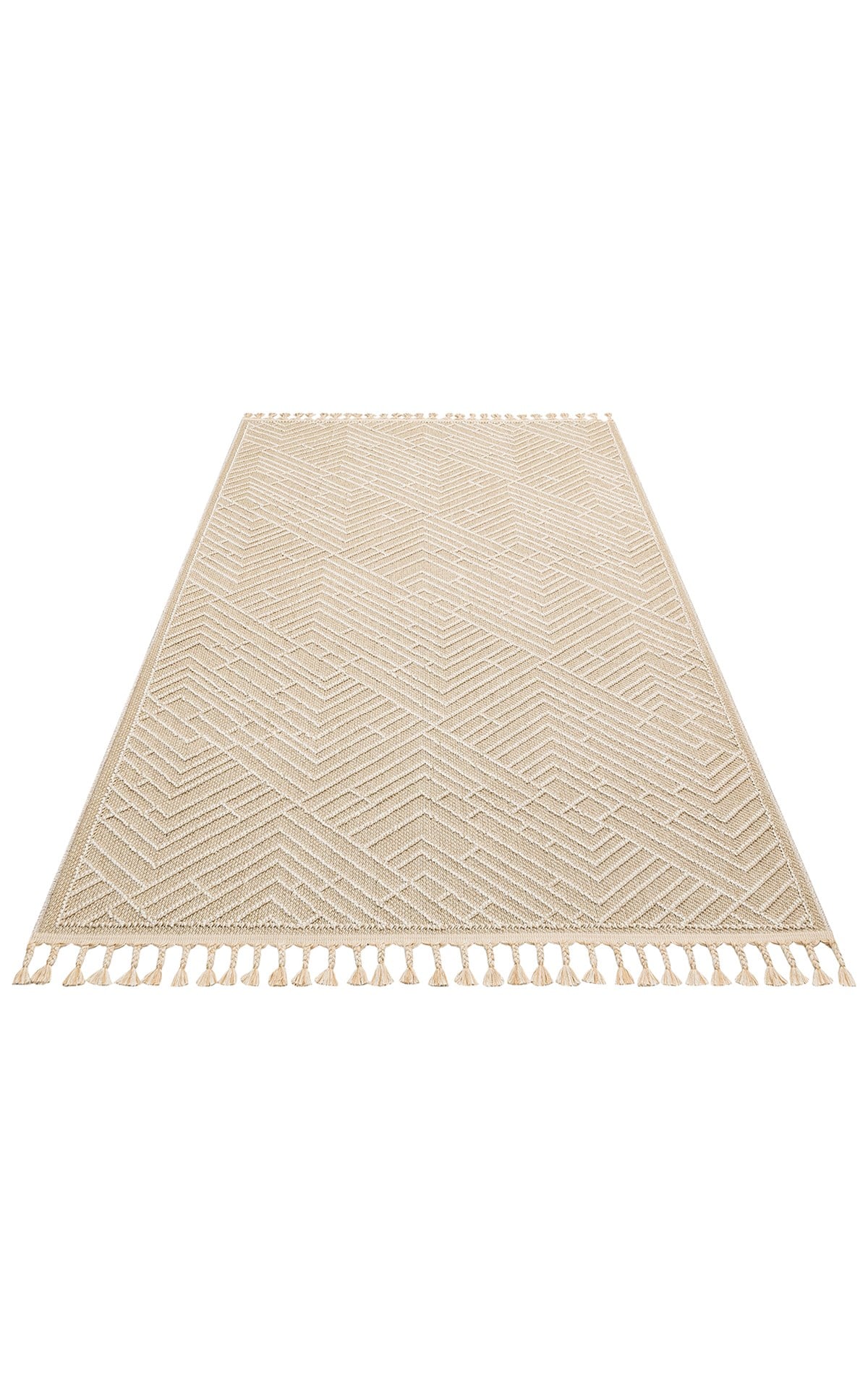 SOHO SH 12 BEIGE Hav Toz Vermez Hasır Dokuma Modern Makine Halısı