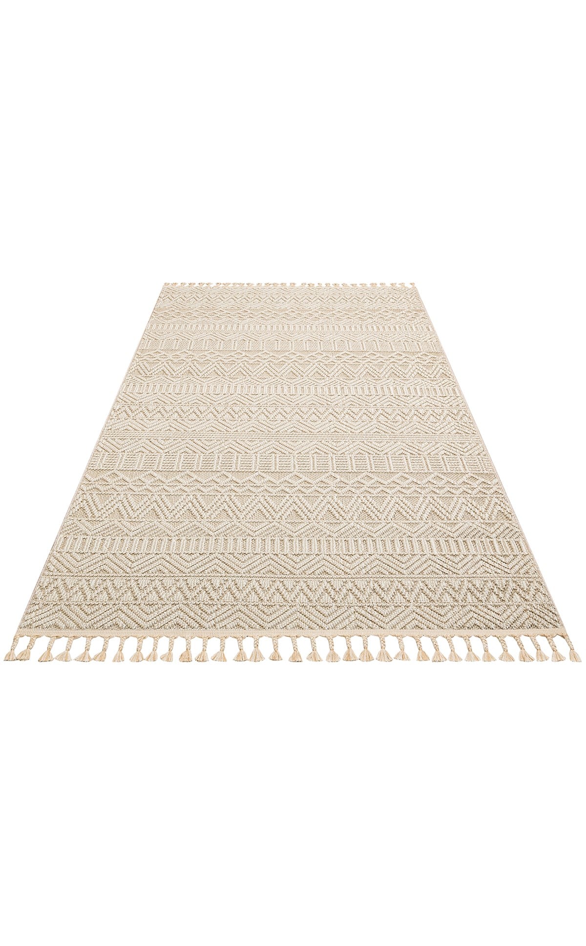 SOHO SH 14 BEIGE Hav Toz Vermez Hasır Dokuma Modern Makine Halısı