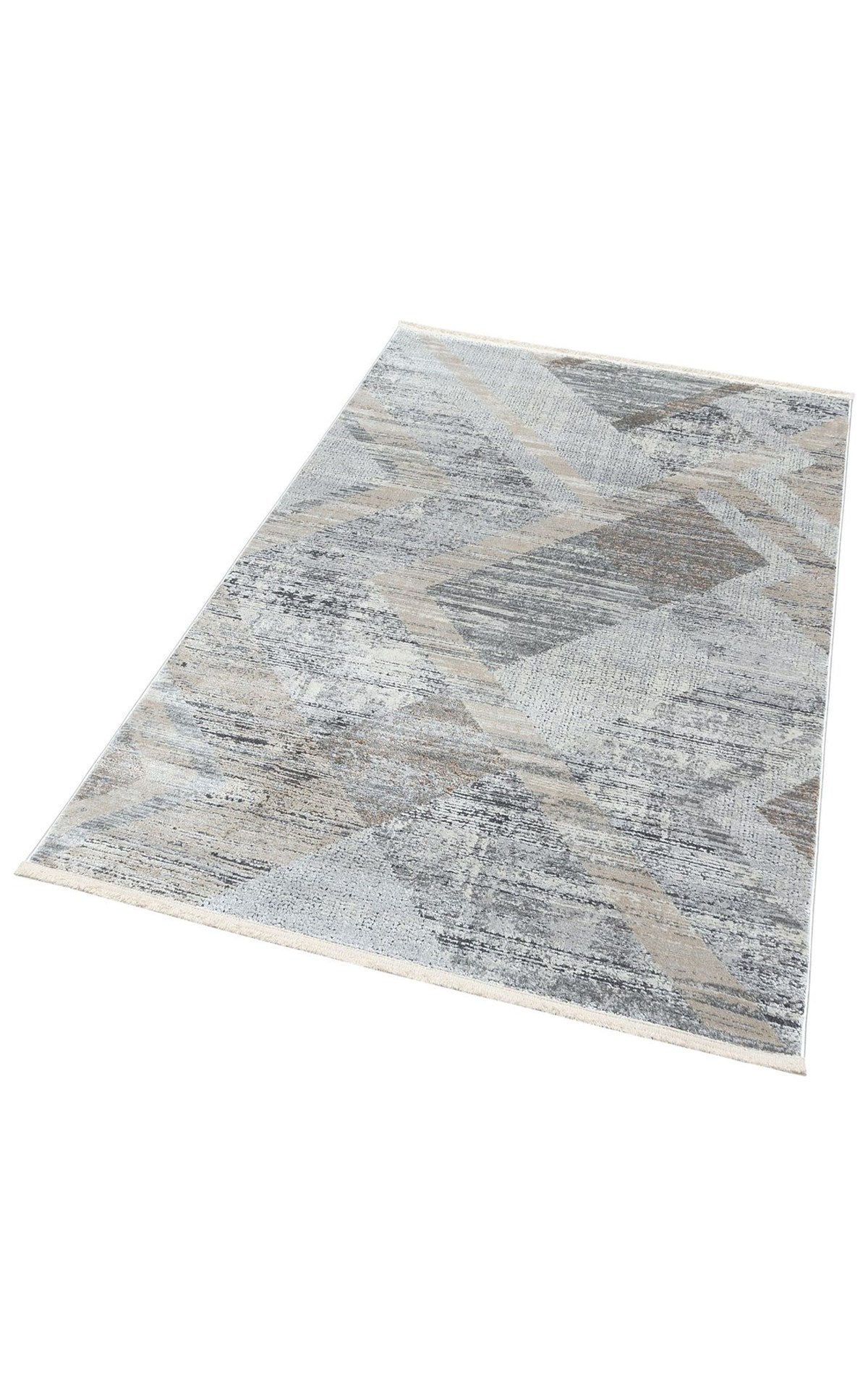 SOLE SE 03 CREAM GREY Kolay Kullanımlı Hav Toz Vermez Çok Renkli Parlak Modern Makine Halısı