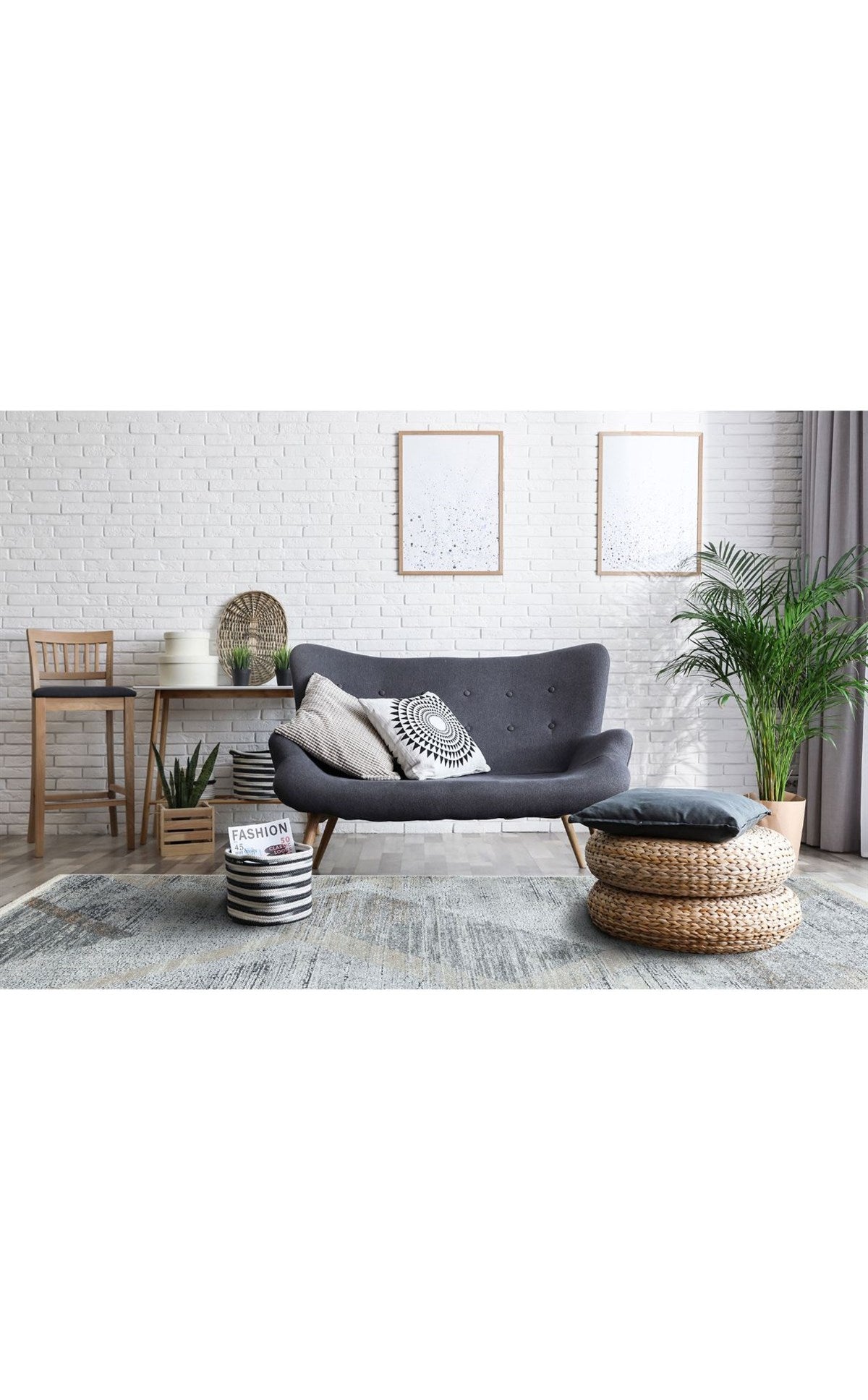 SOLE SE 03 CREAM GREY Kolay Kullanımlı Hav Toz Vermez Çok Renkli Parlak Modern Makine Halısı