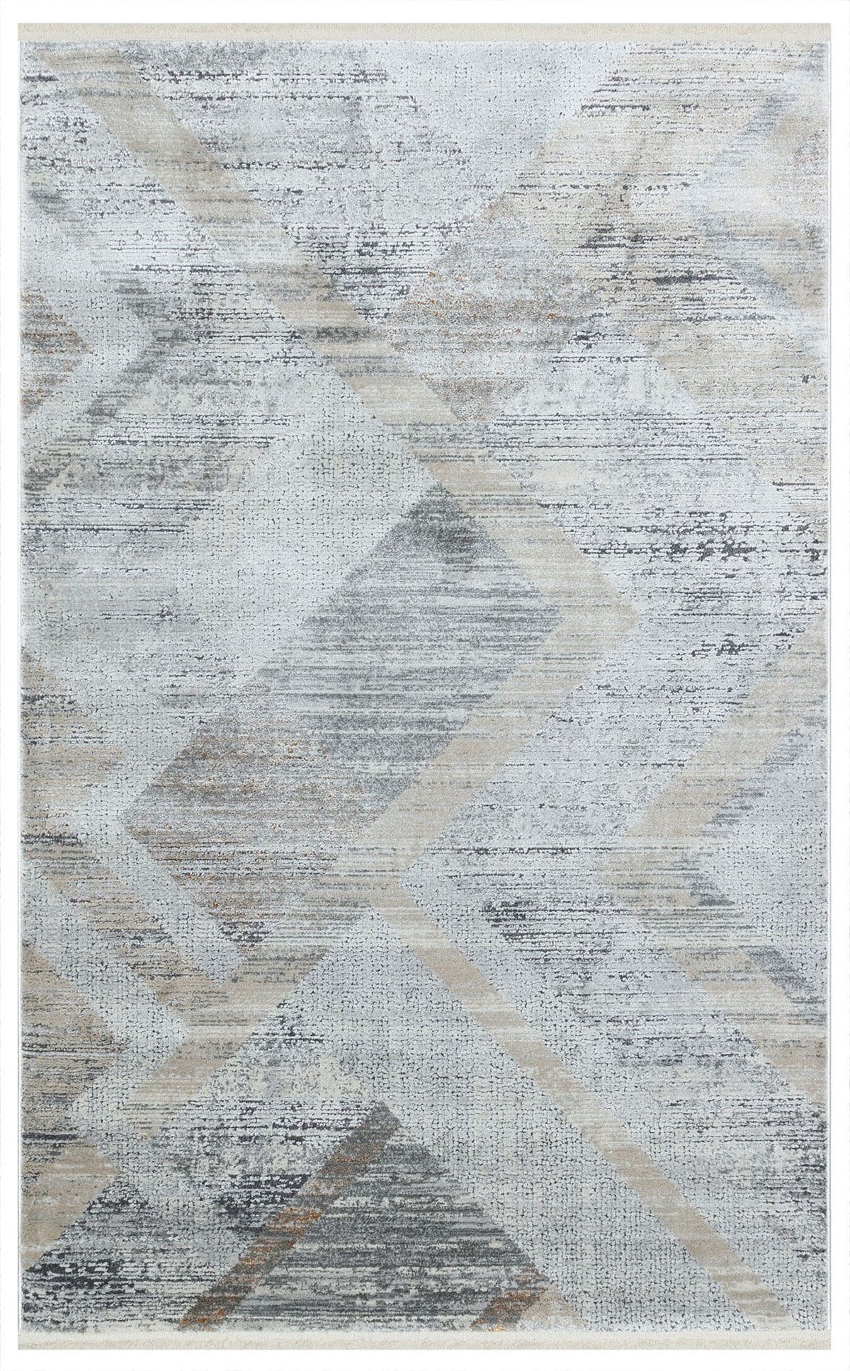 SOLE SE 03 CREAM GREY Kolay Kullanımlı Hav Toz Vermez Çok Renkli Parlak Modern Makine Halısı