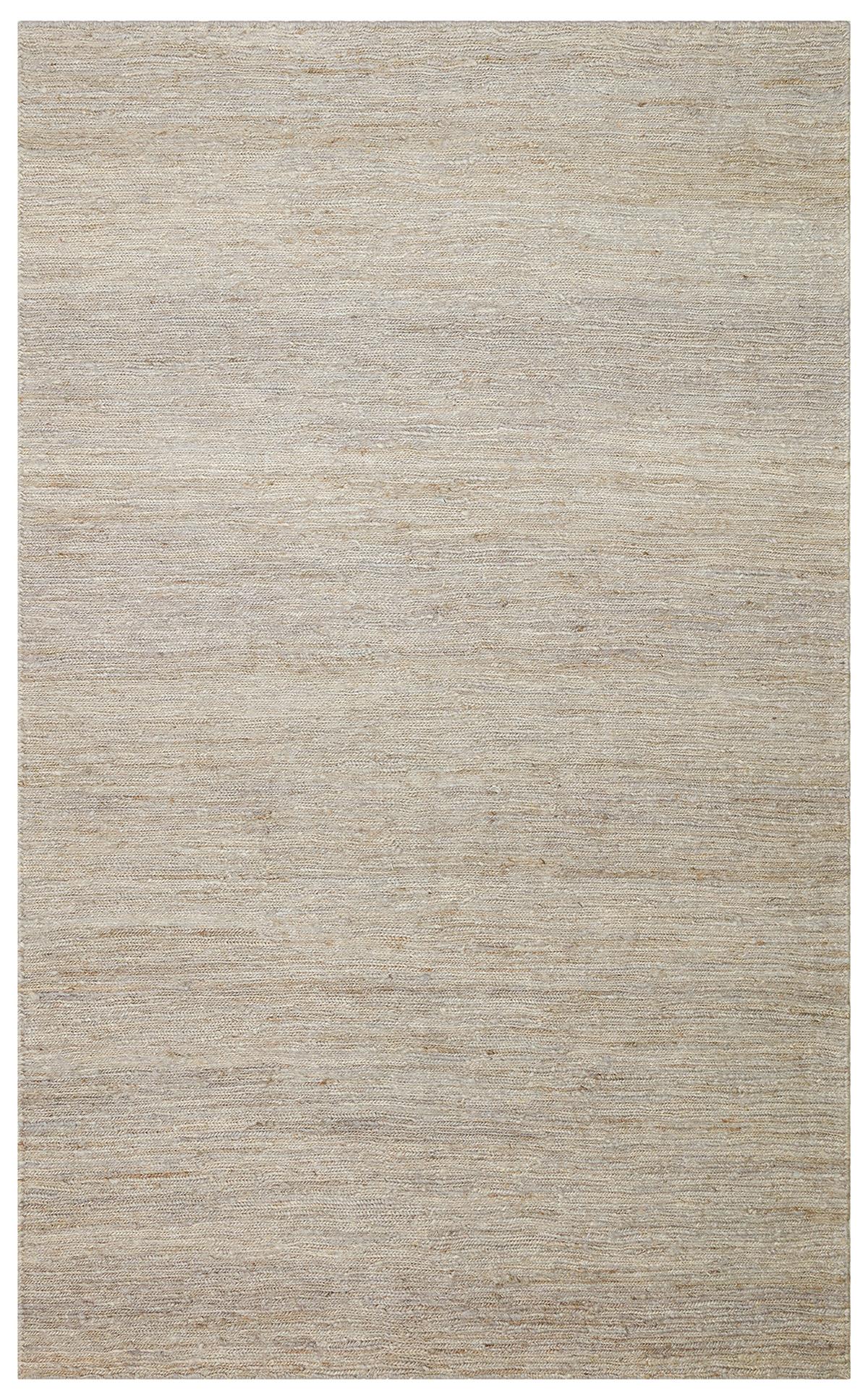 SOUMAK SMK PLAIN GREY Soumak Örgülü Naturel Kendir Halı