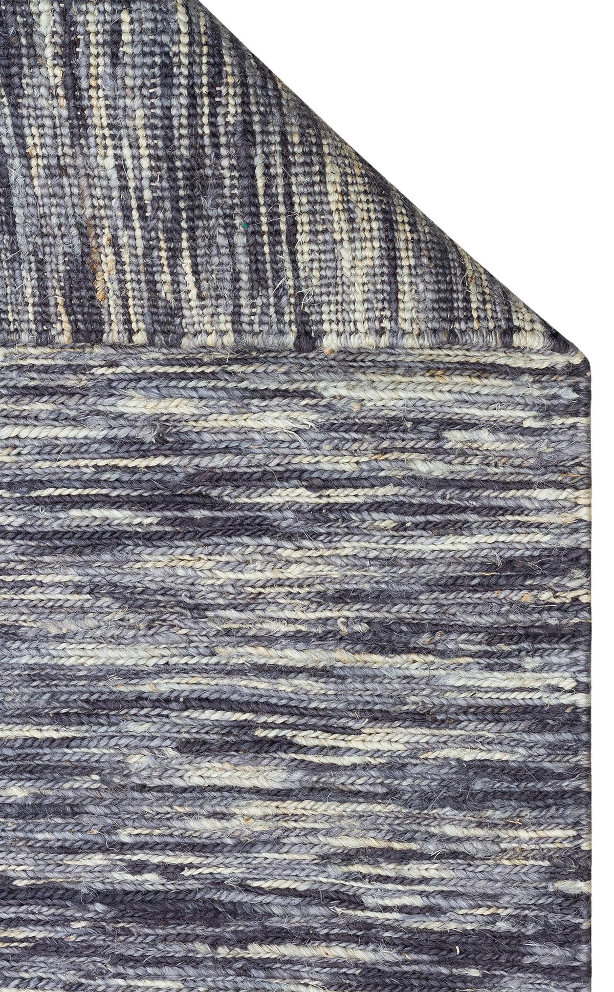 SOUMAK SMK PLAIN MARINE MULTY Soumak Örgülü Naturel Kendir Halı