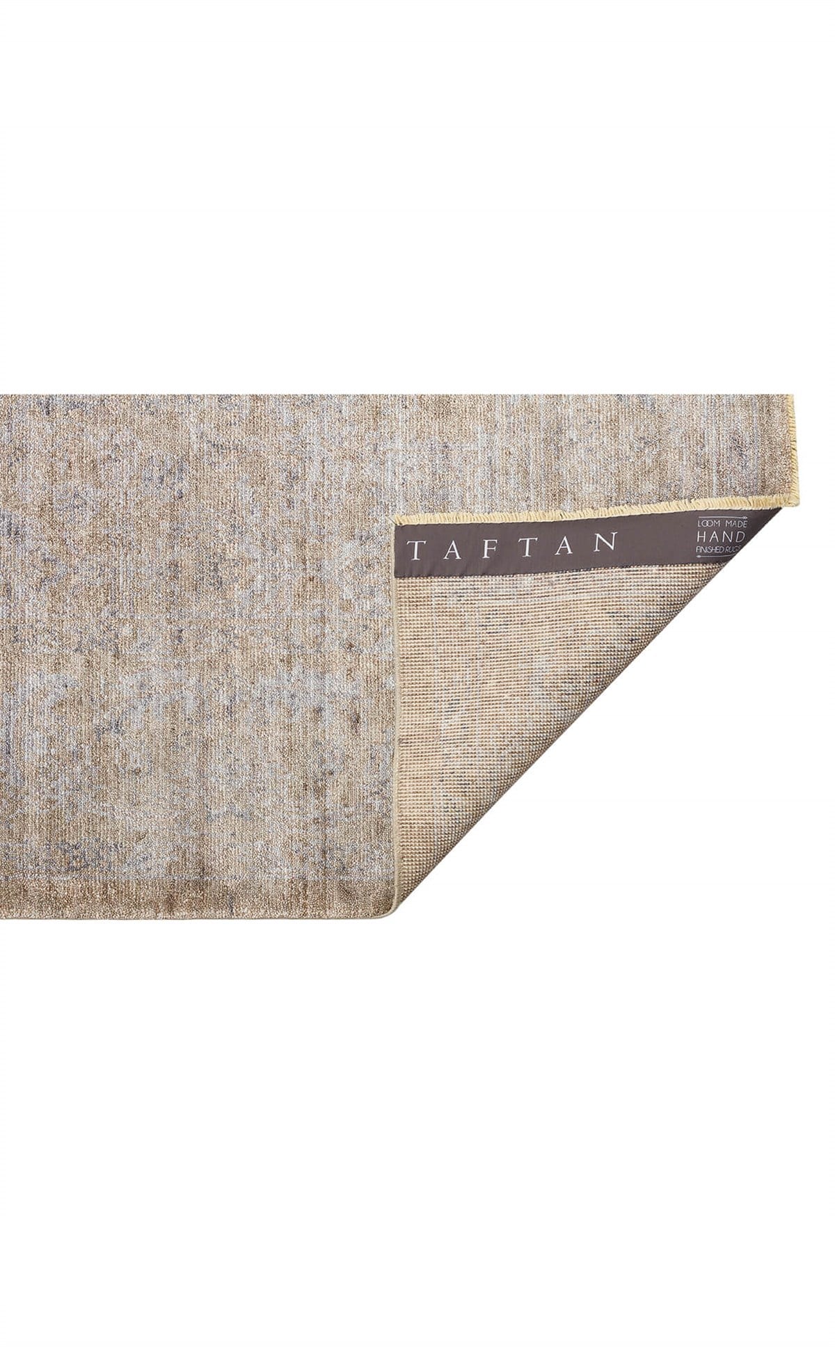 TAFTAN TF 02 BEIGE Pakistan Overdyed Tarzı Özel Hav Vermeyen ve El Emeği ile Özel Tezgahlarda Üretilen Uşak Halısı