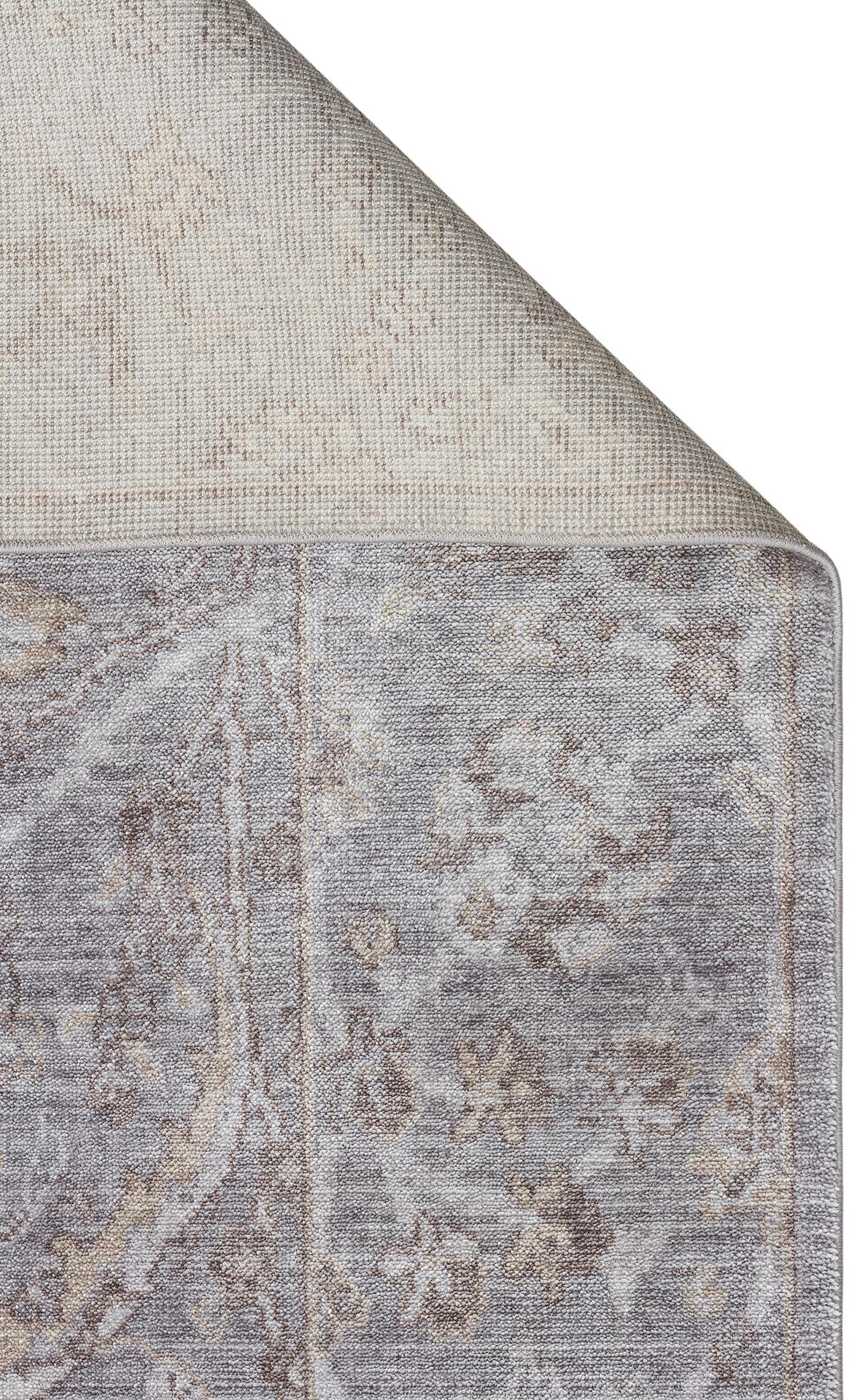 TAFTAN TF 07 D. GREY ANTRASIT Pakistan Overdyed Tarzı Özel Hav Vermeyen ve El Emeği ile Özel Tezgahlarda Üretilen Uşak Halısı