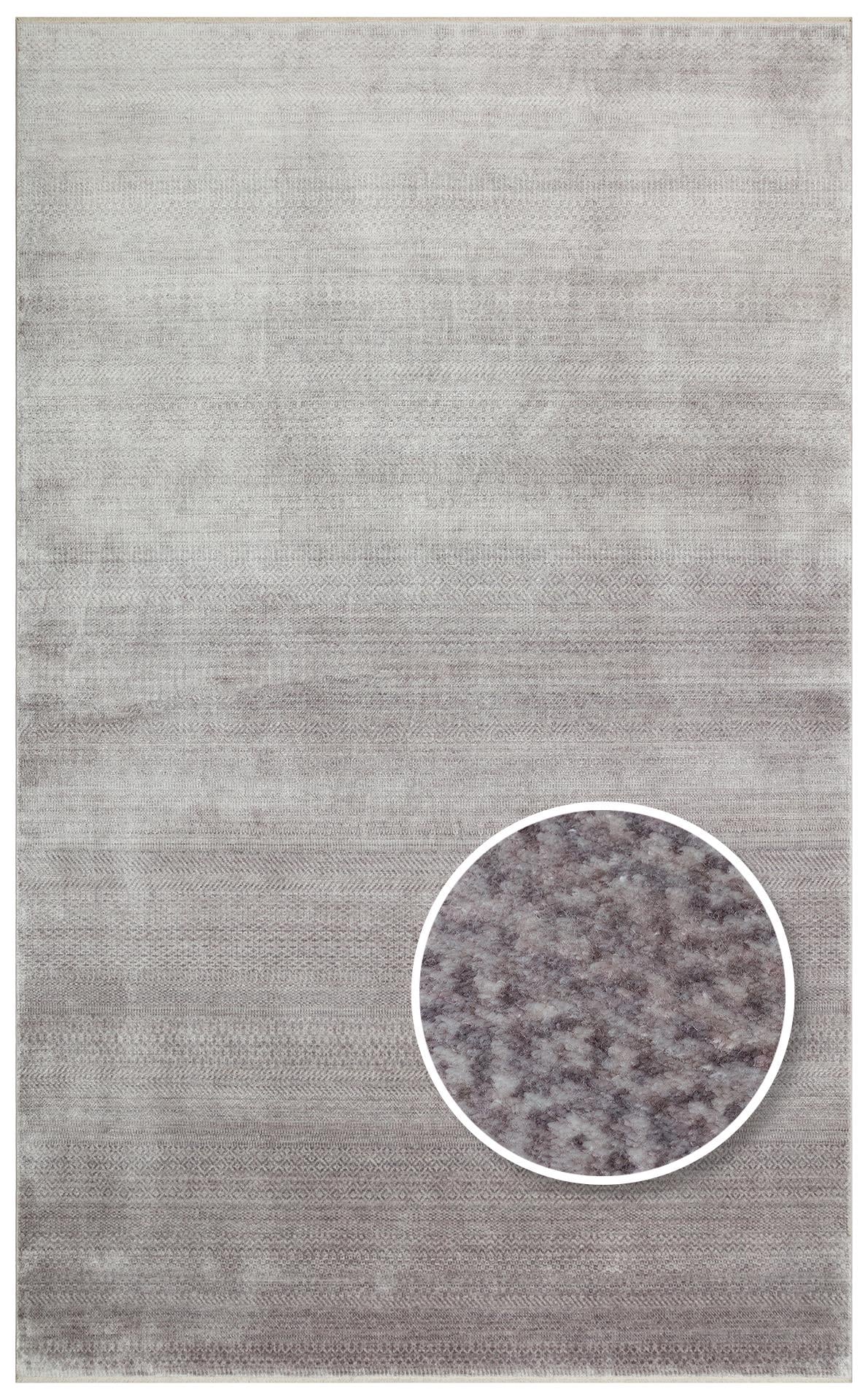 TAFTAN TF 08 GREY Pakistan Overdyed Tarzı Özel Hav Vermeyen ve El Emeği ile Özel Tezgahlarda Üretilen Uşak Halısı