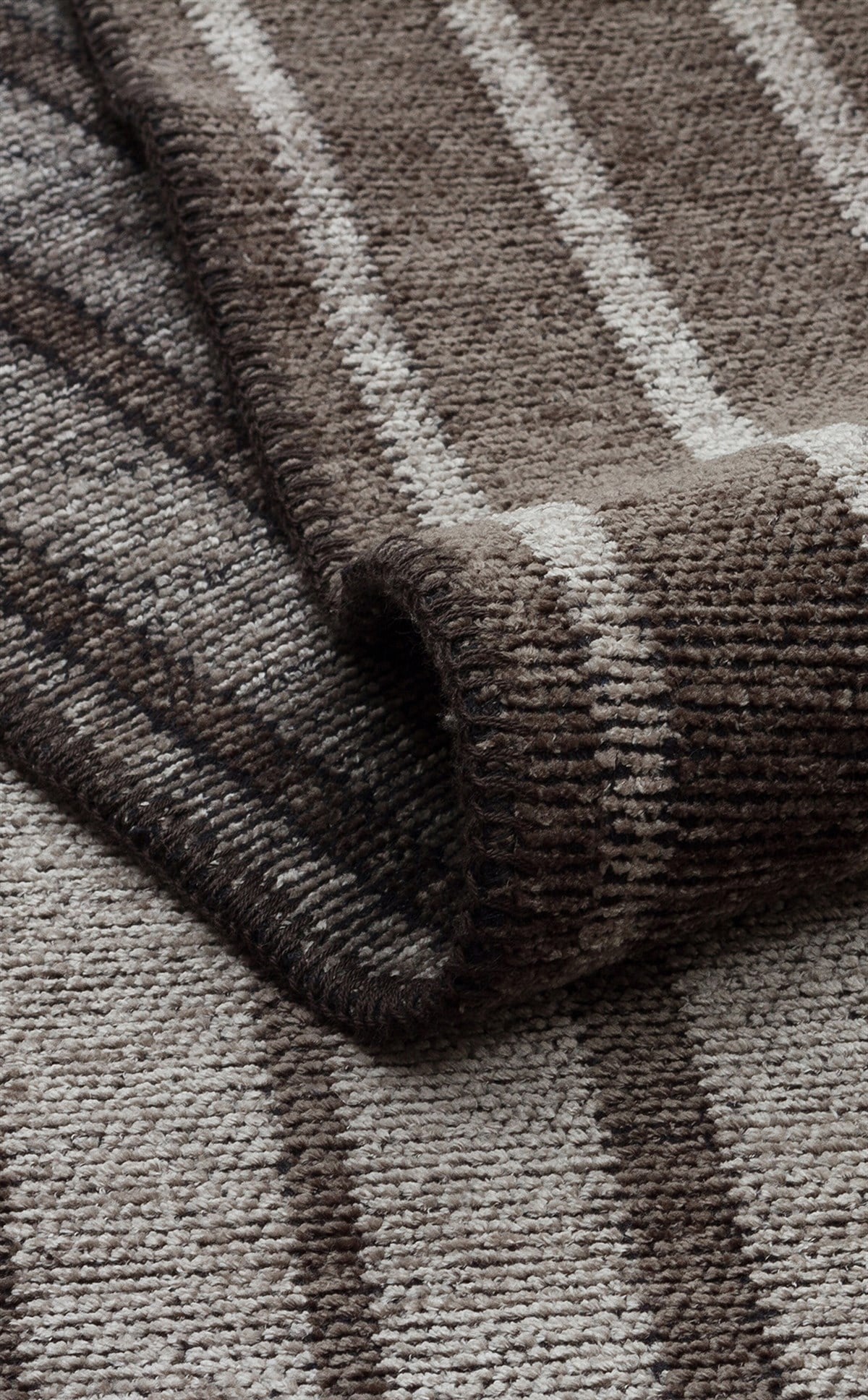TRIBAL XW TRB 11 SILVER GREY XW Yıkanabilir Vintage Desenli Modern İnce Dokuma Halı