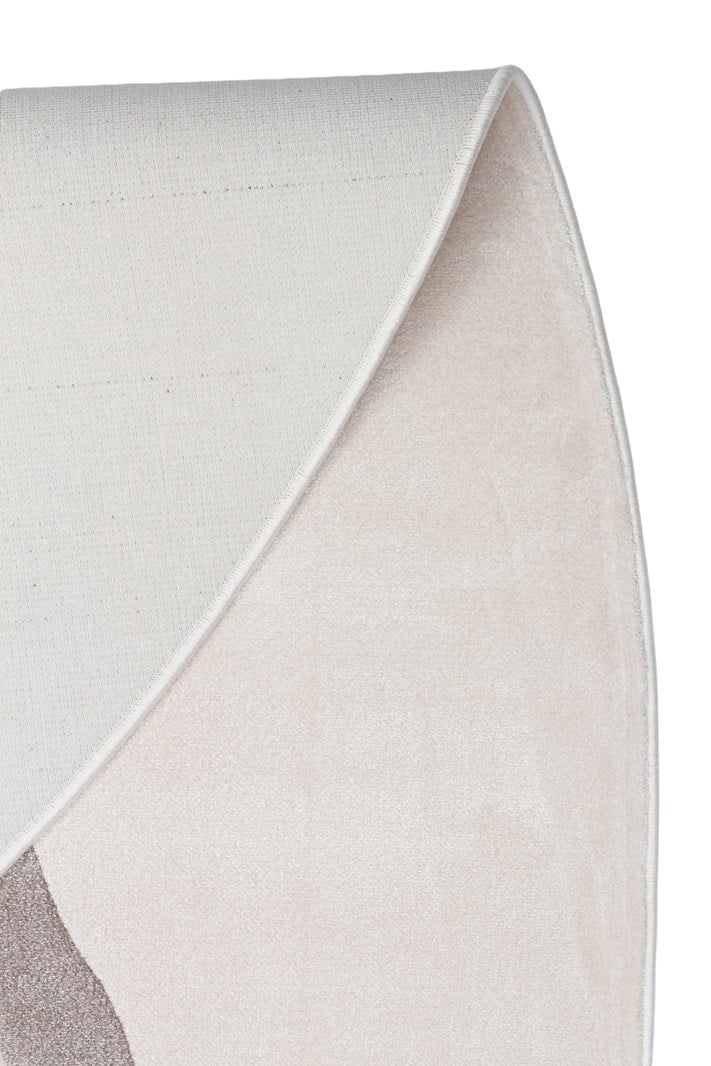 UTOPIA UTP 06 CREAM GREY Amorf Tasarımlı Modern Viskon Halı